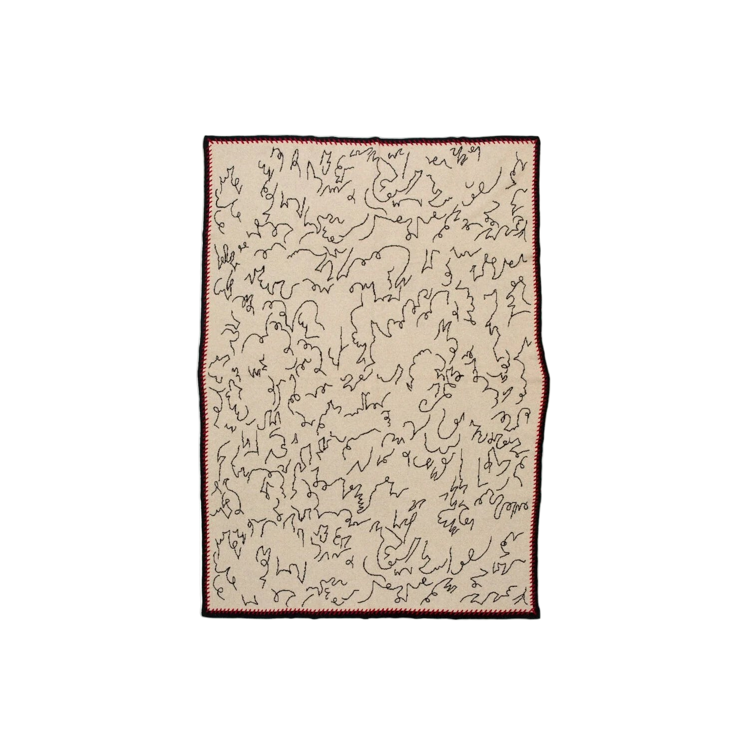 MODERN CALLIGRAPHY Cashmere Blanket
