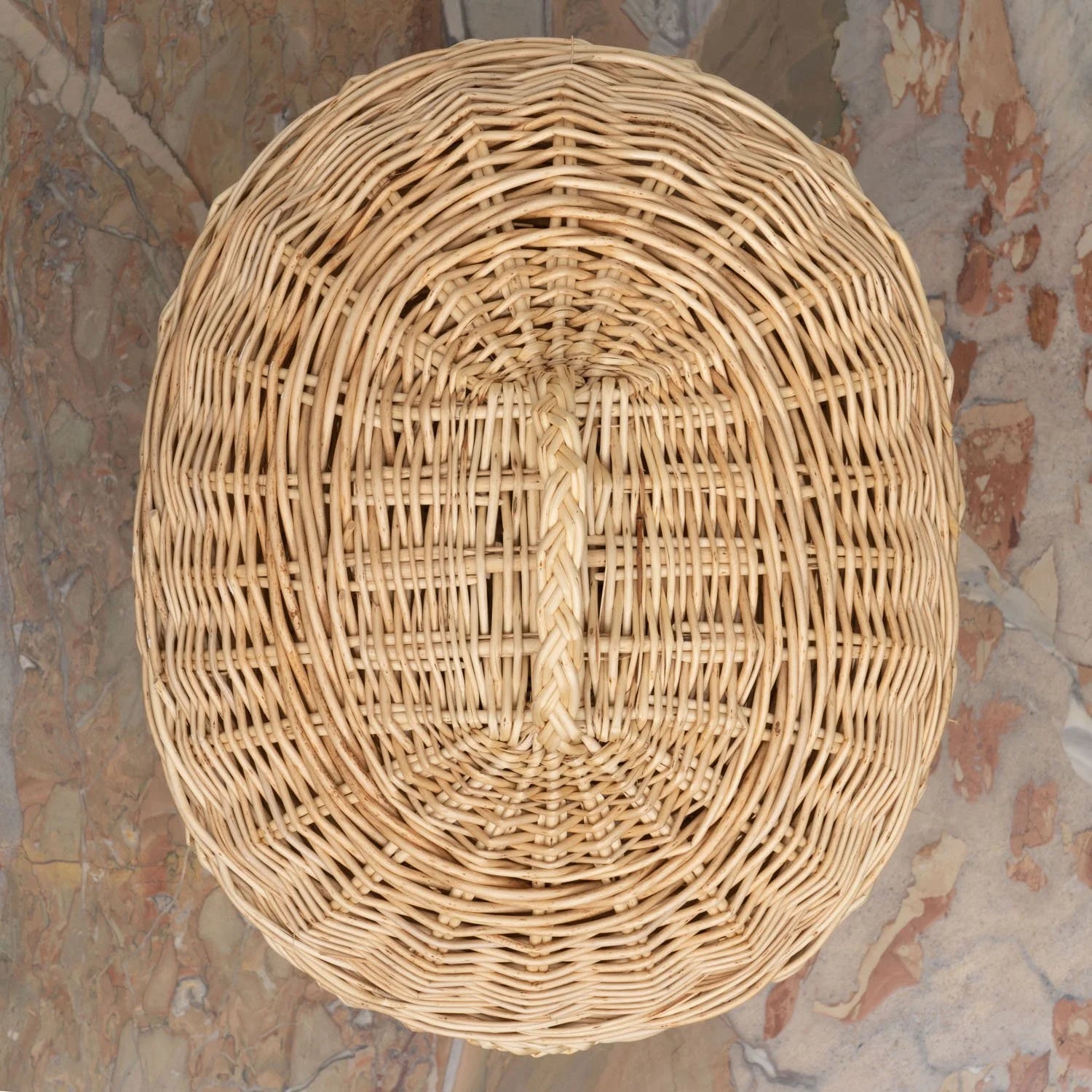 CASA LOPEZ RATTAN PLATTER, LADLE AND TUREEN SCULPTURE