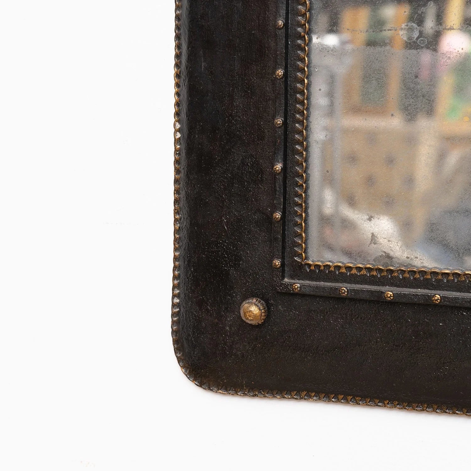 AUSTRIAN HAND WROUGHT SECESSIONIST MIRROR