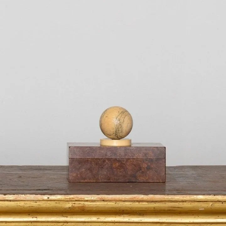 FRENCH ART DECO BURL WOOD BOX