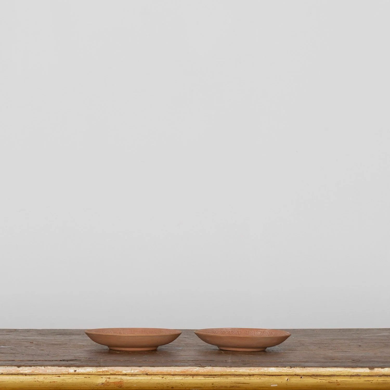 PAIR OF GRECO-ROMAN TERRACOTTA PLATES