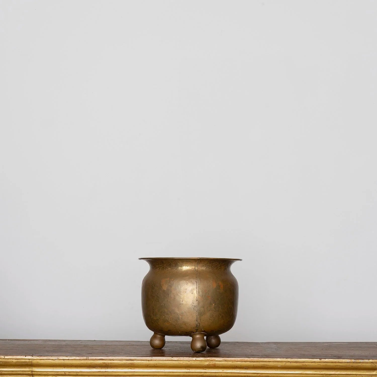 LARGE CZARIST RUSSIAN BRASS JARDINIERE