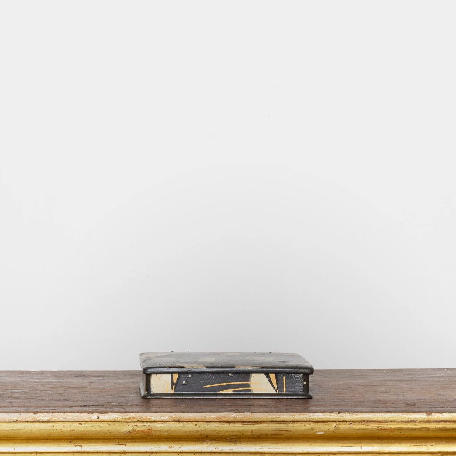 ART DECO BOX with Feather Motif