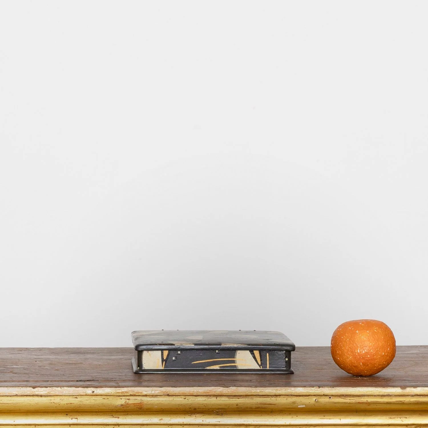 ART DECO BOX with Feather Motif