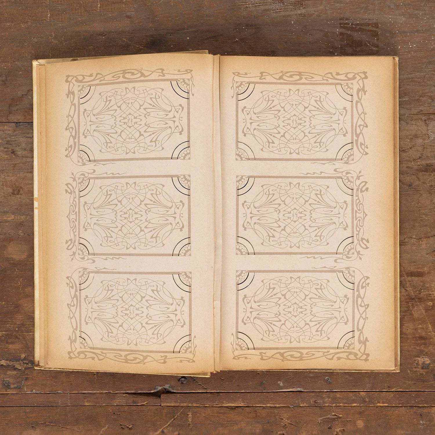 ANTIQUE POSTCARD ALBUM