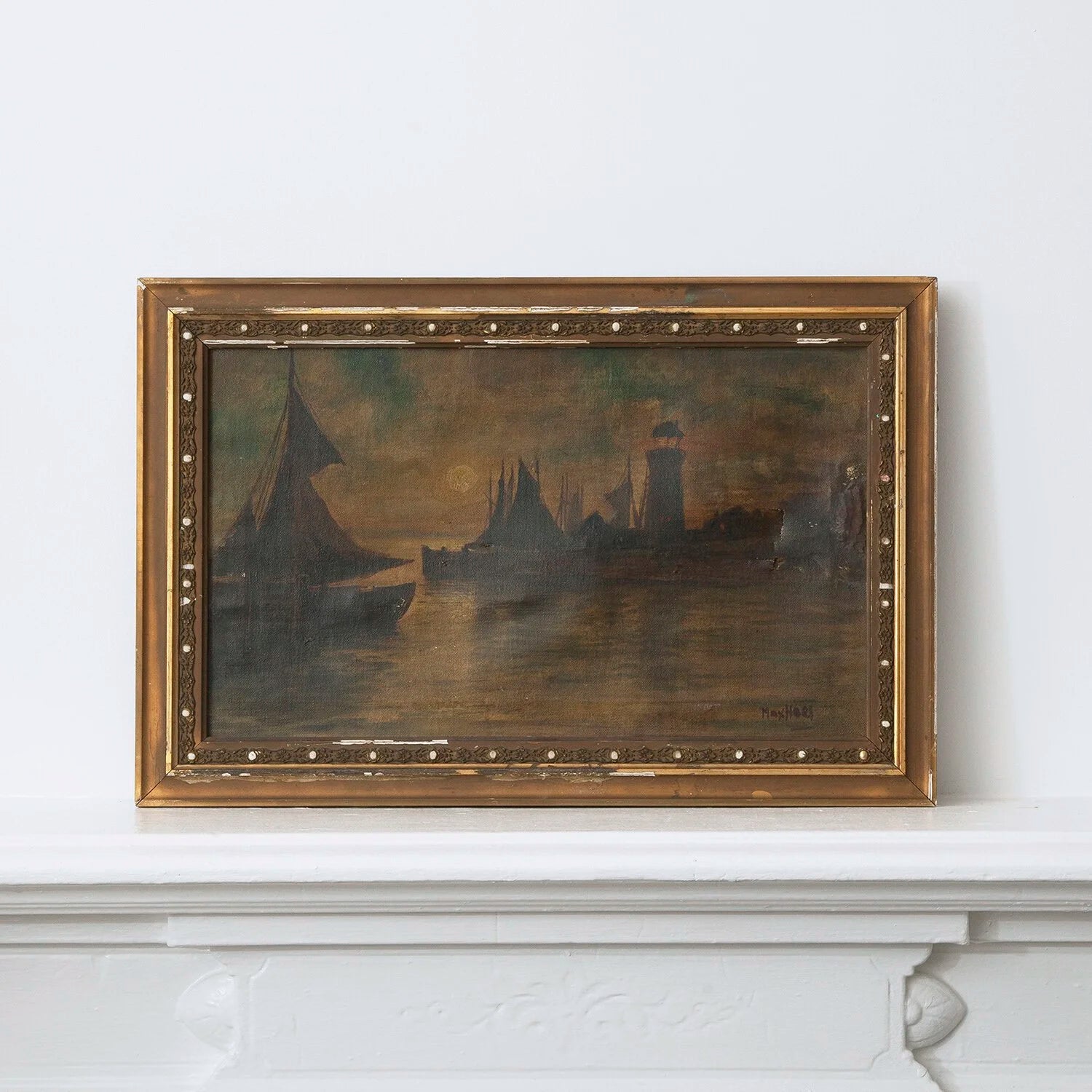 SHIPS IN HARBOR