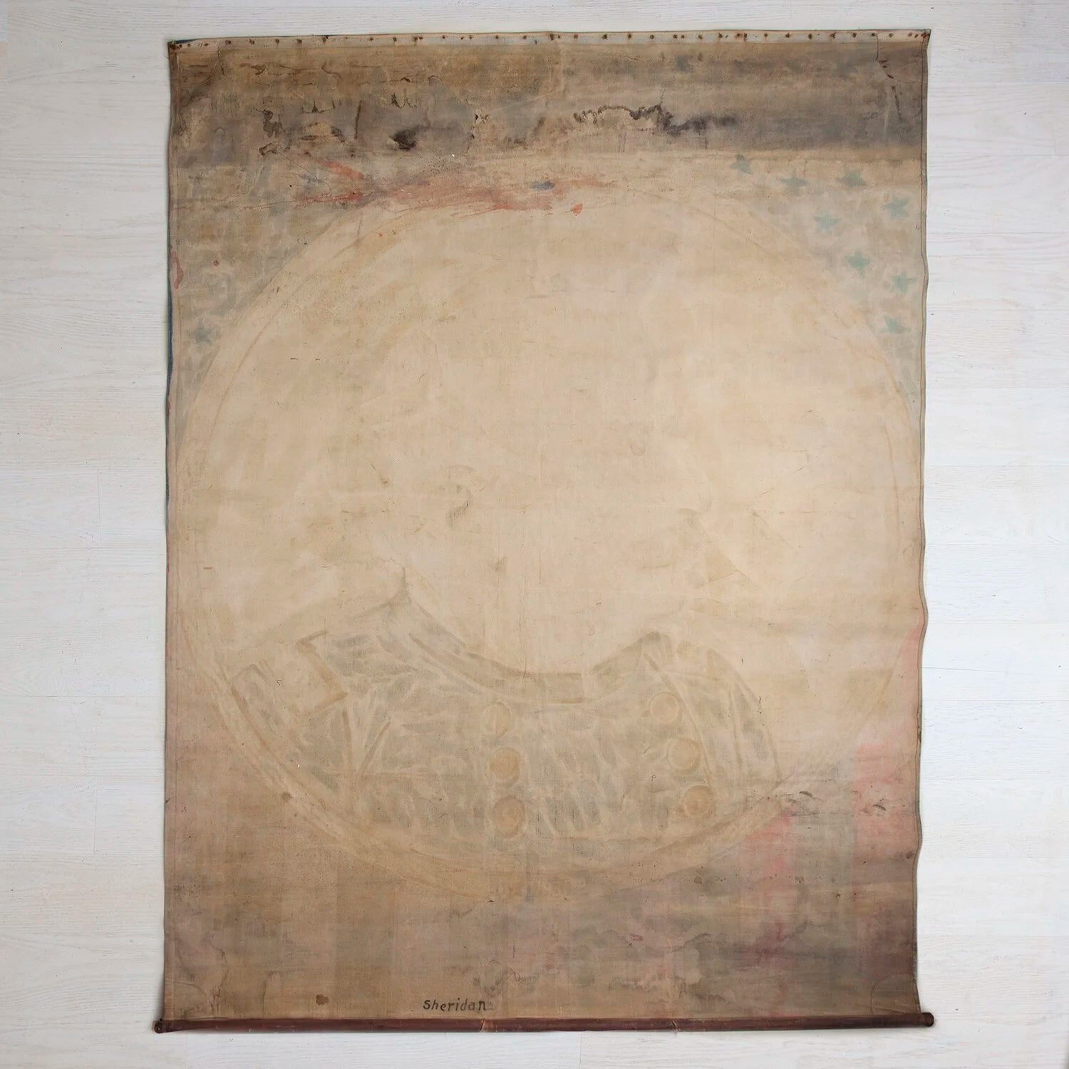 LARGE BANNER OF UNION GENERAL SHERIDAN
