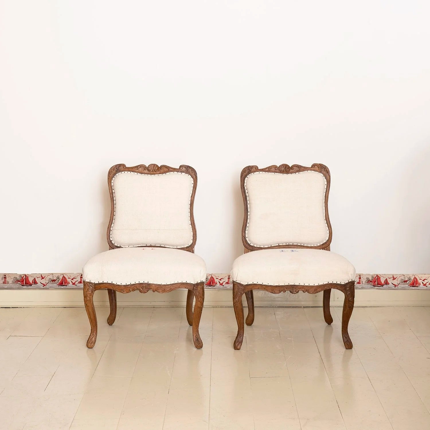 PAIR OF 18TH CENTURY ITALIAN SIDE CHAIRS