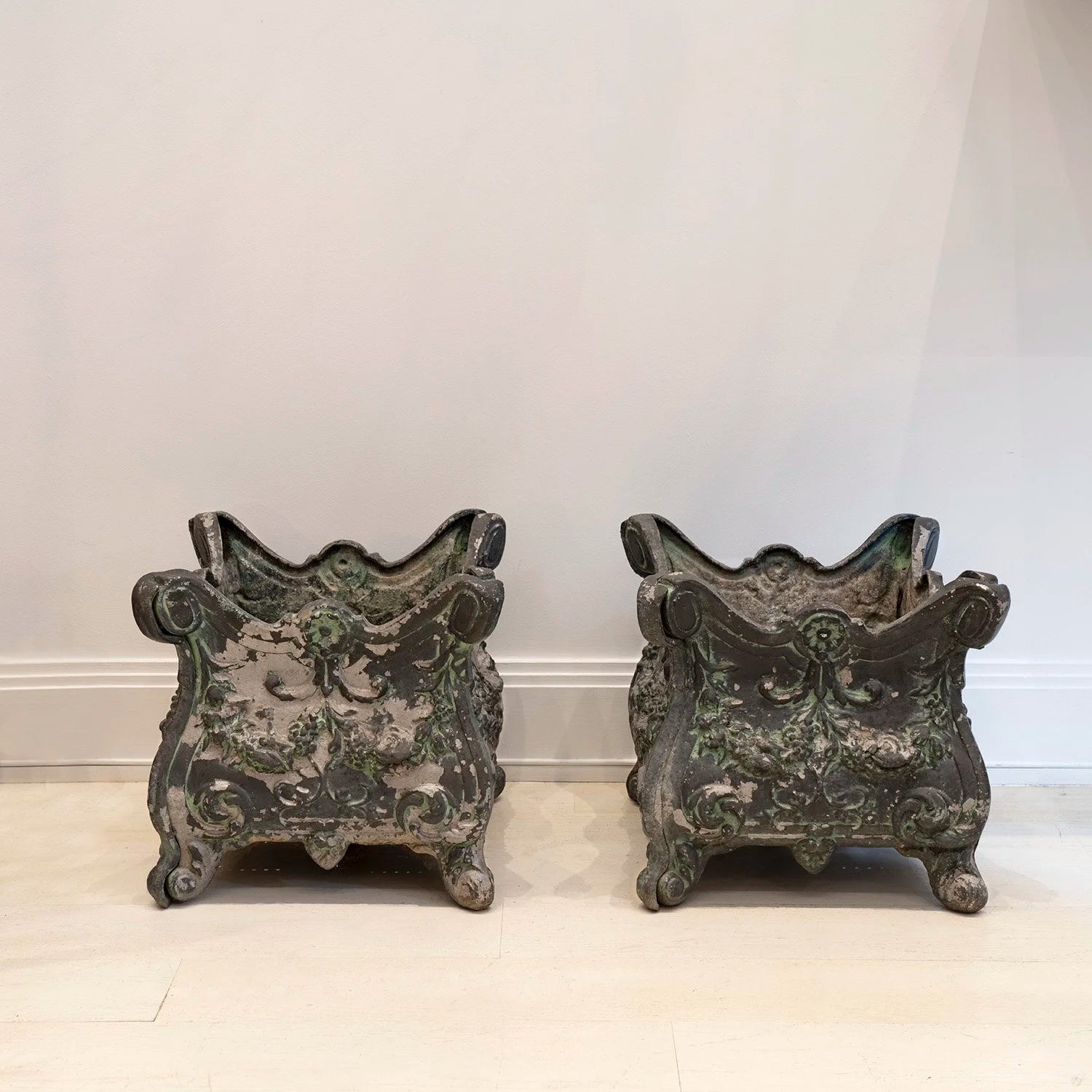 PAIR OF 19TH CENTURY FRENCH JARDINIERES