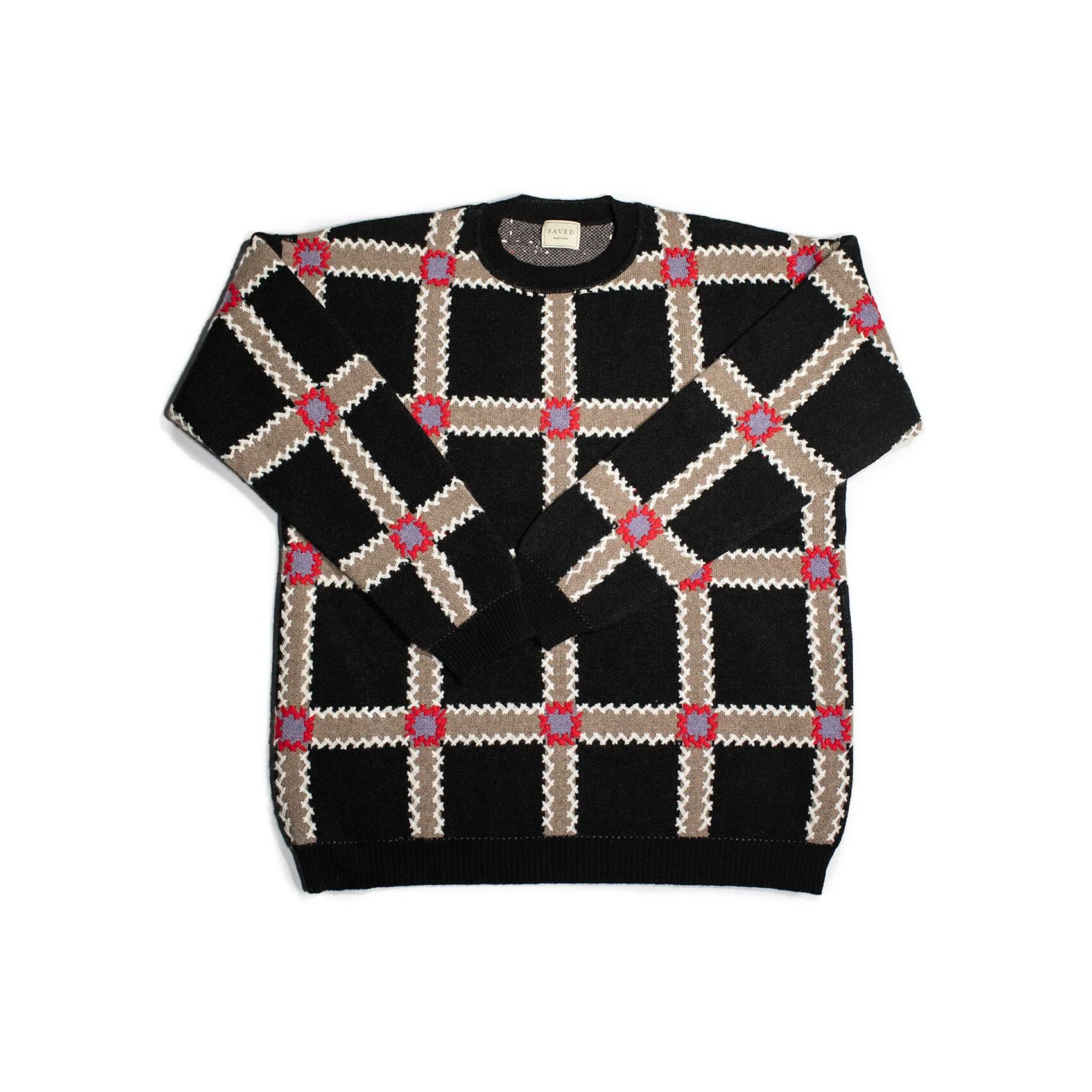 PATCHWORK QUILT SWEATER