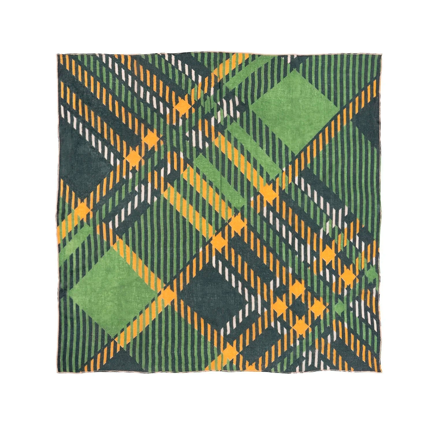 APPLE TARTAN SCARF