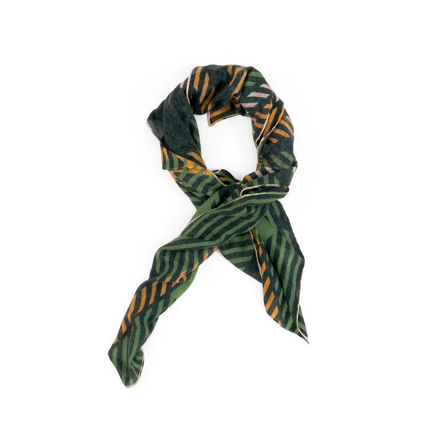 APPLE TARTAN SCARF