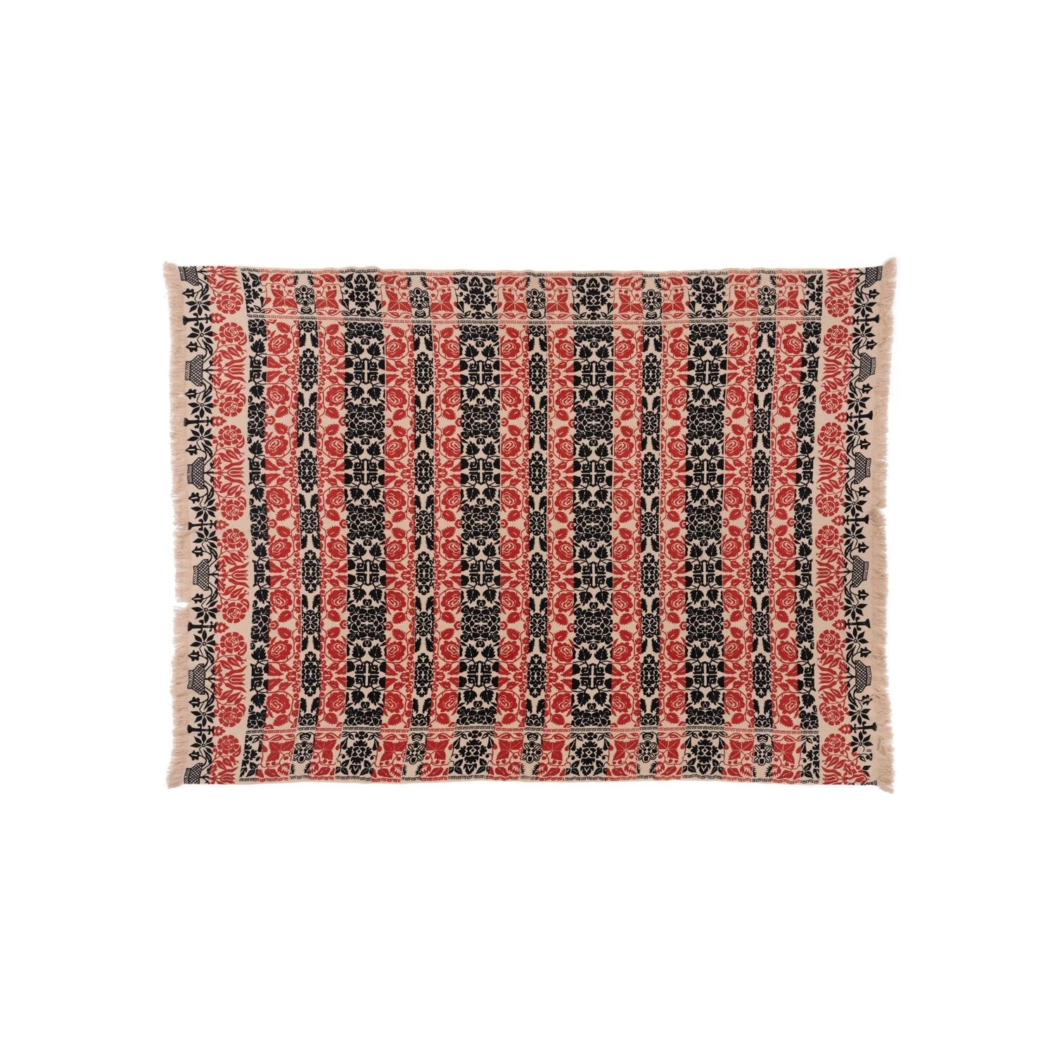 PRINTED COVERLET [4 COLORS]