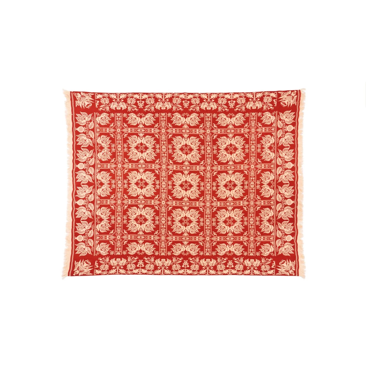 PRINTED COVERLET [4 COLORS]
