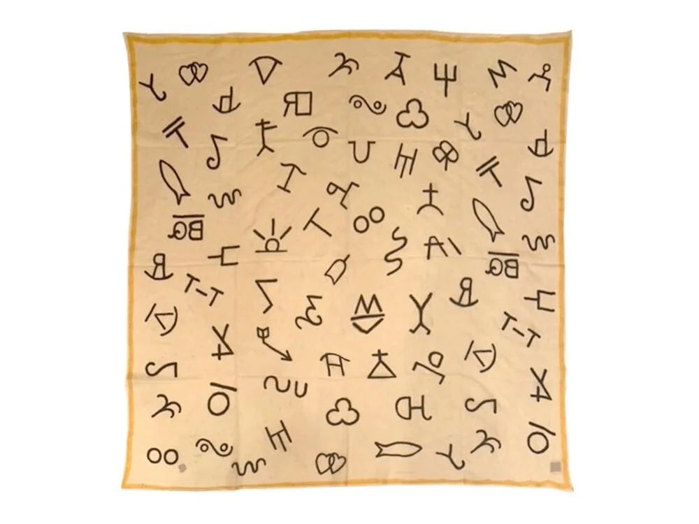"RODEO"  Cashmere Scarf