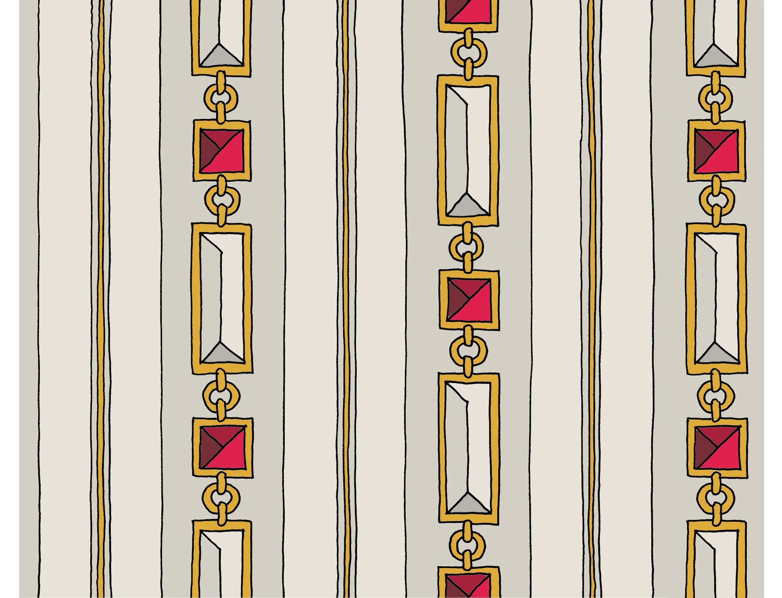 SAVED x Damien Nicolas Roux "Stones & Chains" Wallpapers
