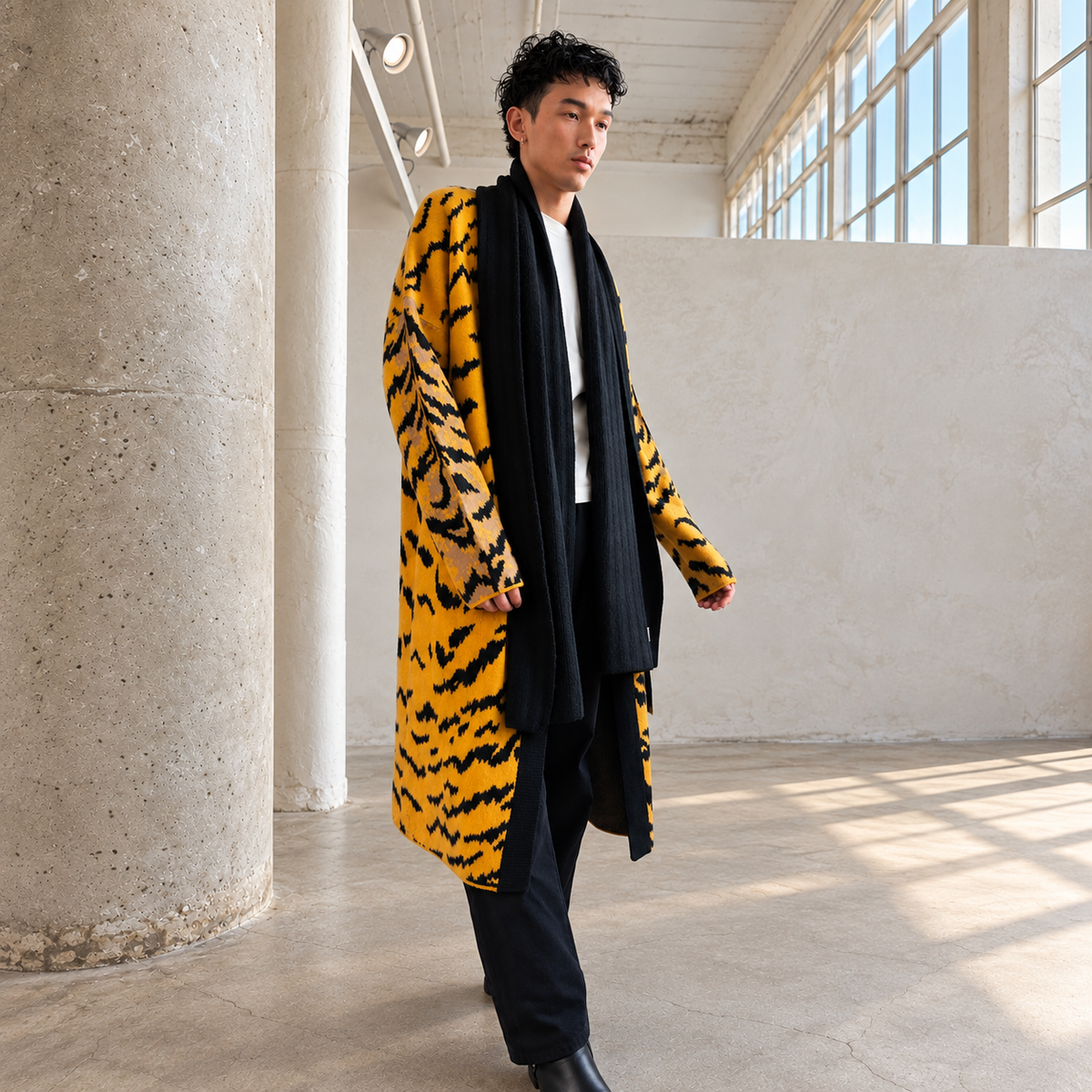 “CALABRIA” CASHMERE ROBE [3 COLORS]