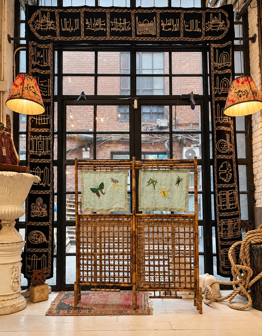 "CHRISTOPHER'S" FIRE SCREENS (2025) By SEAN McNANNEY