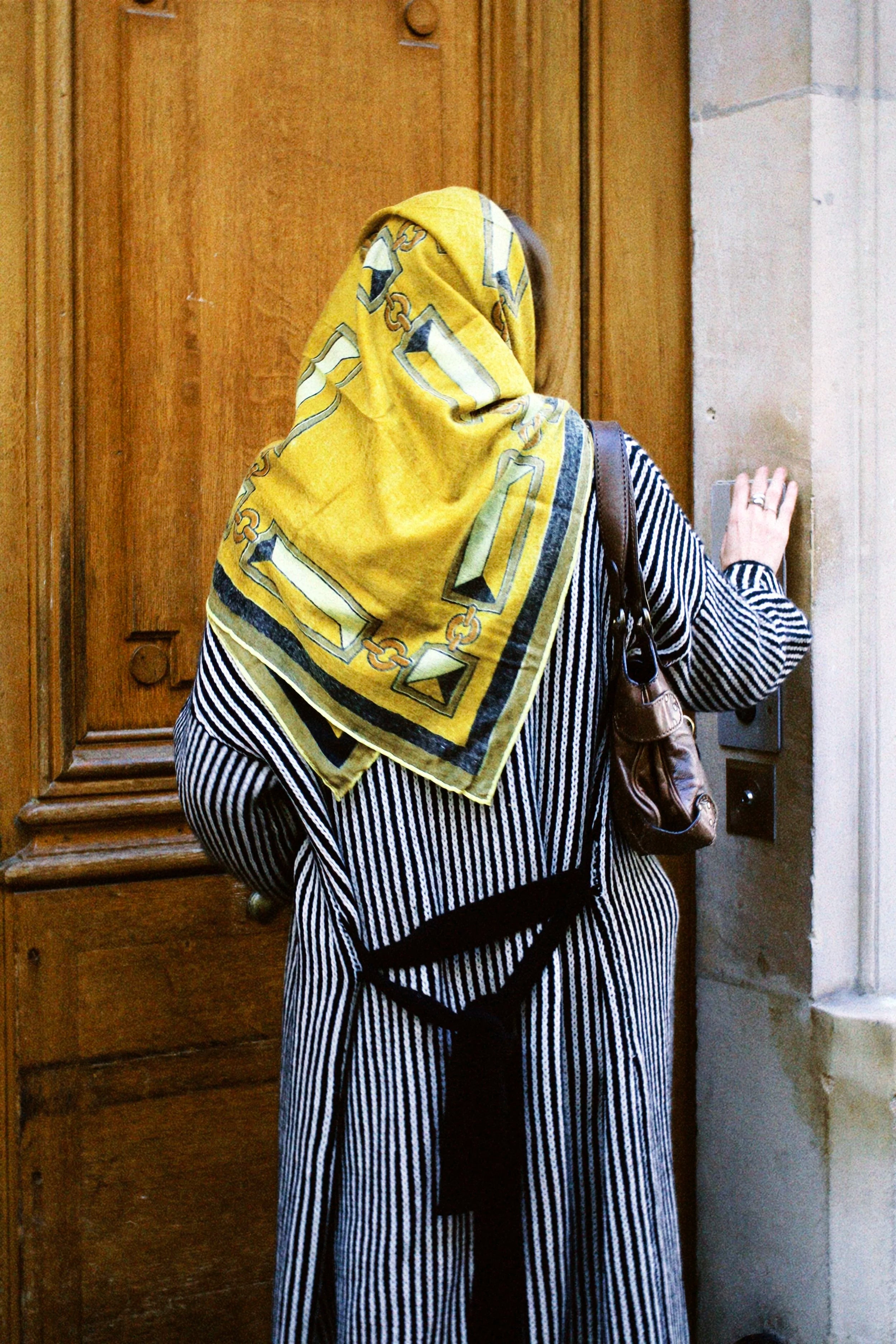 SAVED NY  x Damien Nicolas Roux "BRICKS & CHAINS" Cashmere Scarves