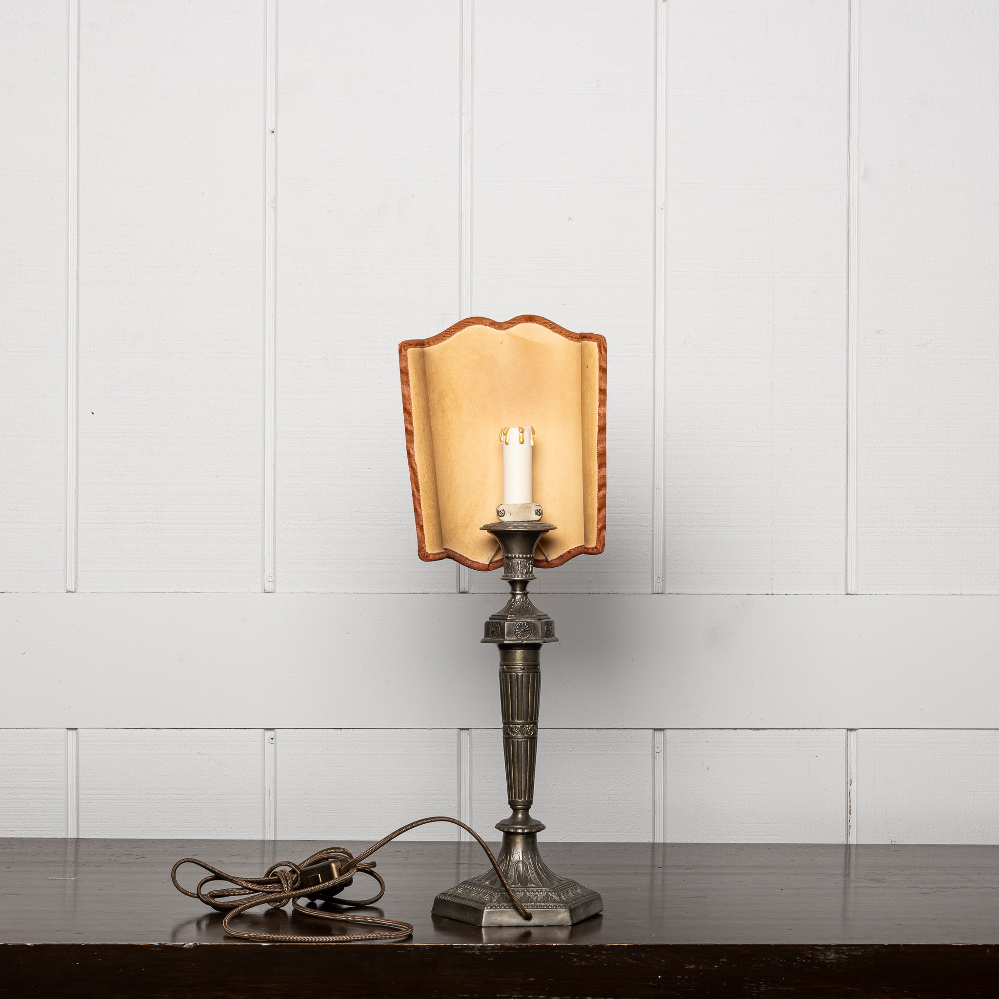 EARLY 20TH-CENTURY VENETIAN ITALIAN LAMP WITH SHADE