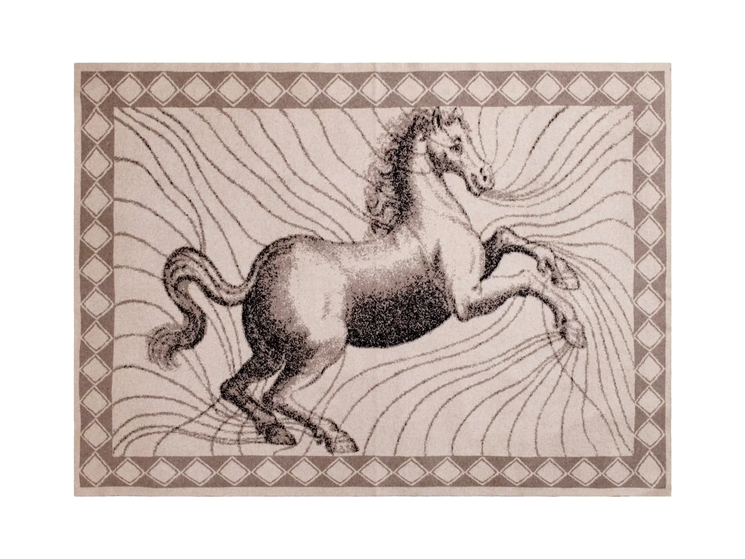 "HEAVENLY HORSE" CASHMERE THROW