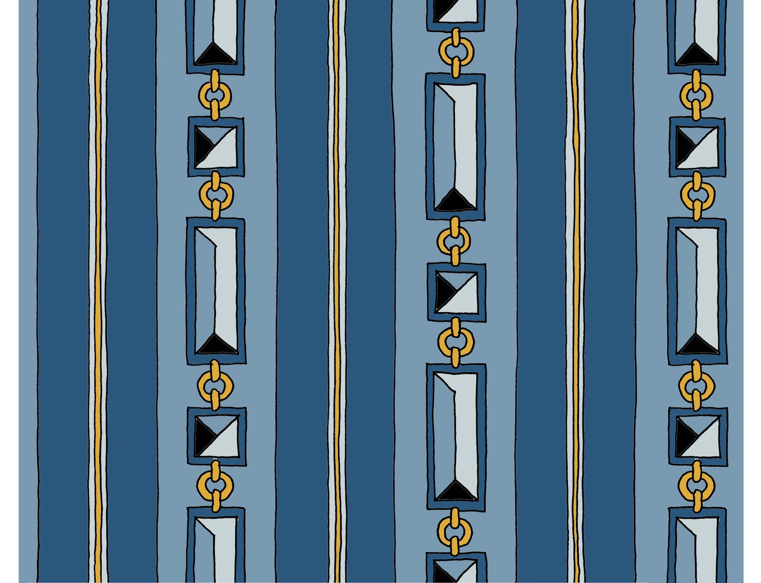 SAVED x Damien Nicolas Roux "Bricks & Chains" Wallpapers