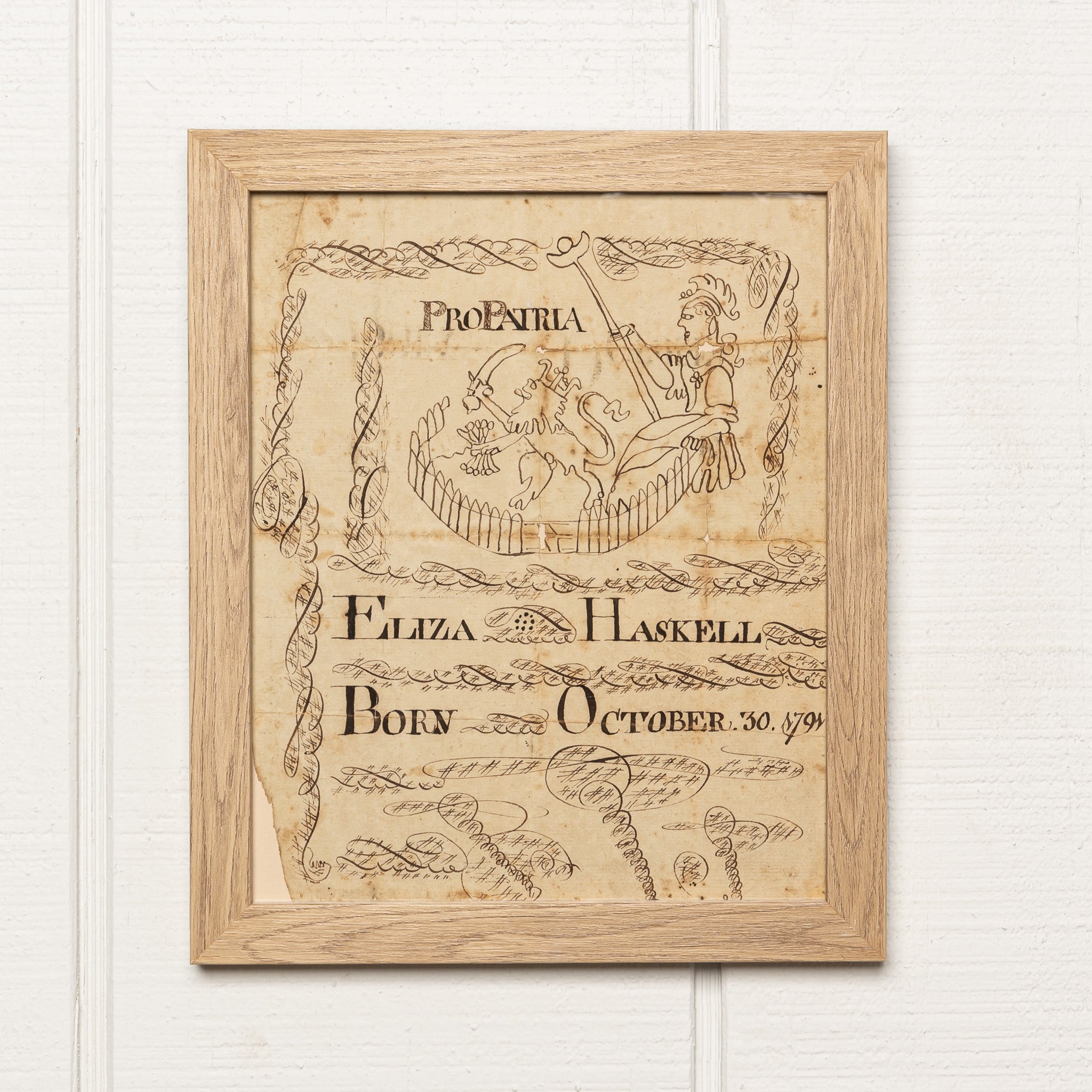 18TH-CENTURY AMERICAN MANUSCRIPT