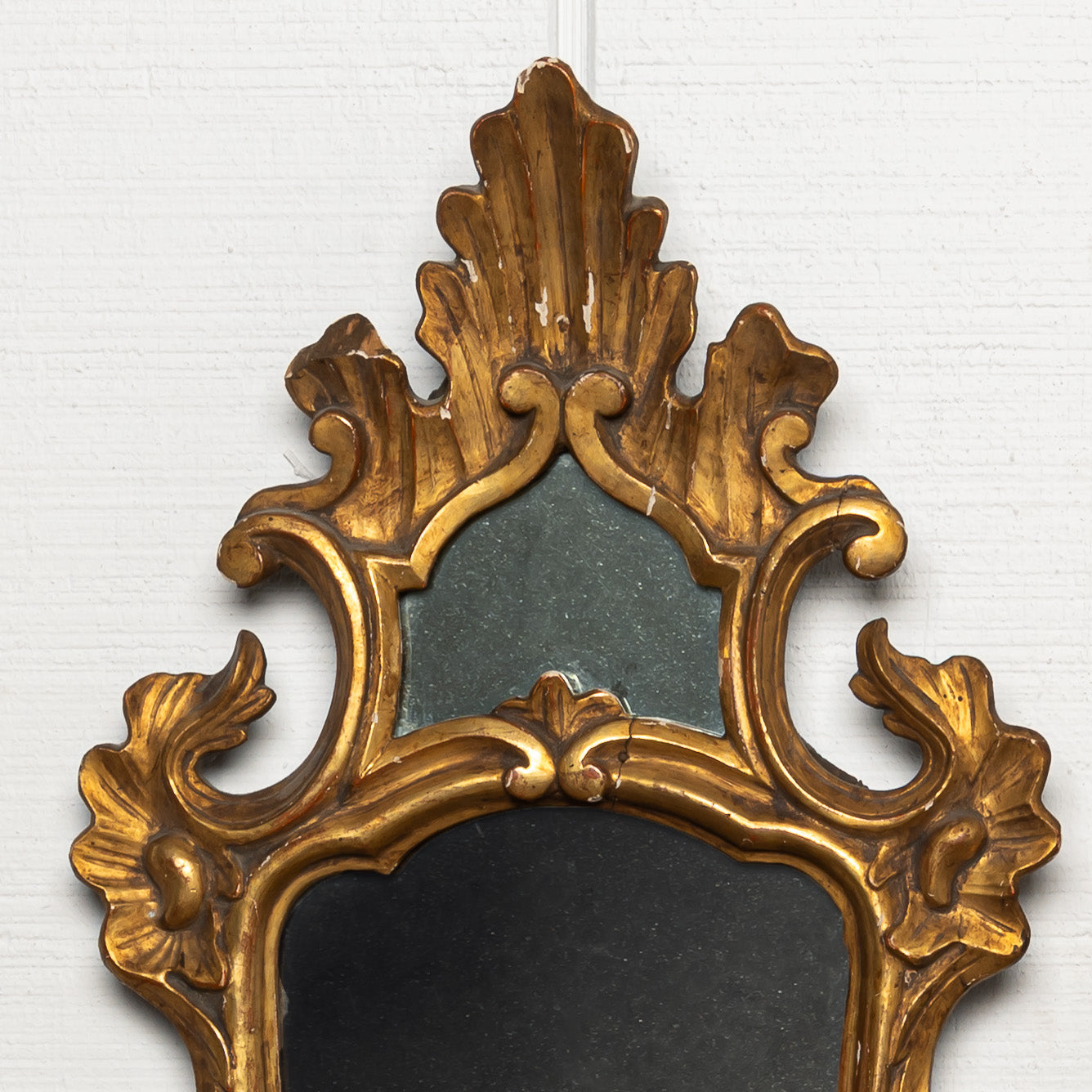 PAIR OF 18TH-CENTURY VENETIAN ROCOCO GILTWOOD MIRRORS