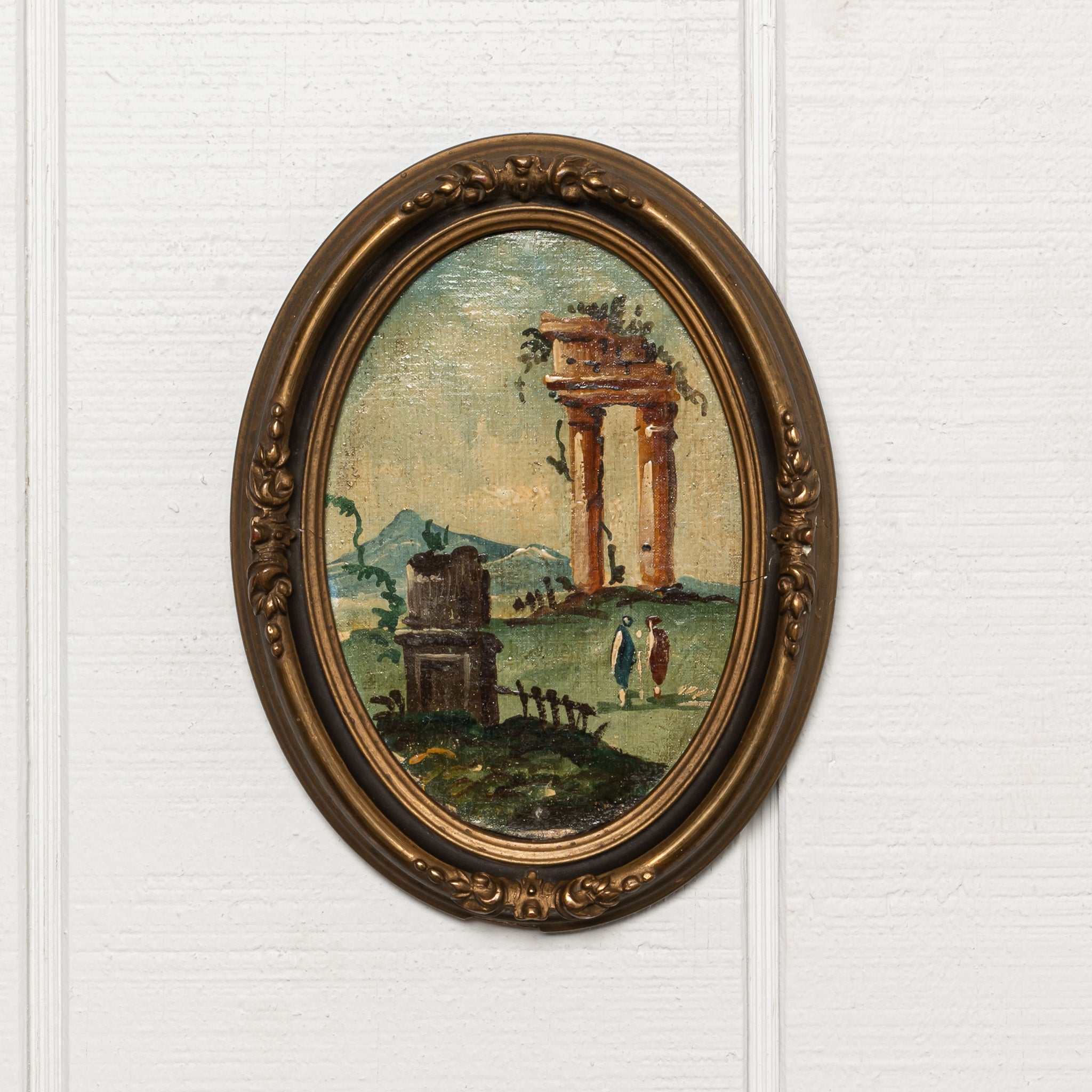 EARLY 20TH-CENTURY ITALIAN OIL PAINTING ON BOARD