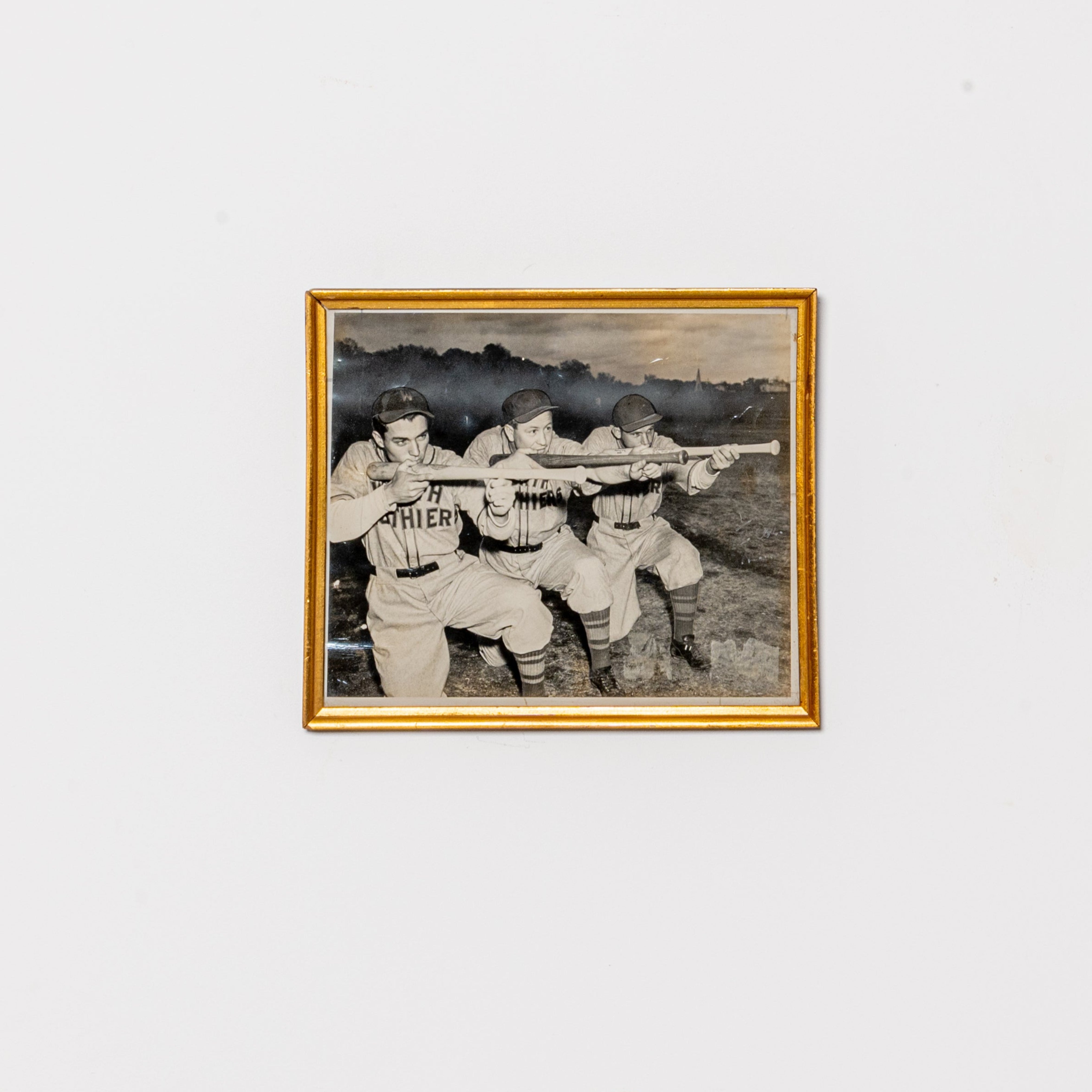 VINTAGE AMERICAN SILVER GELATIN BASEBALL PHOTOGRAPH
