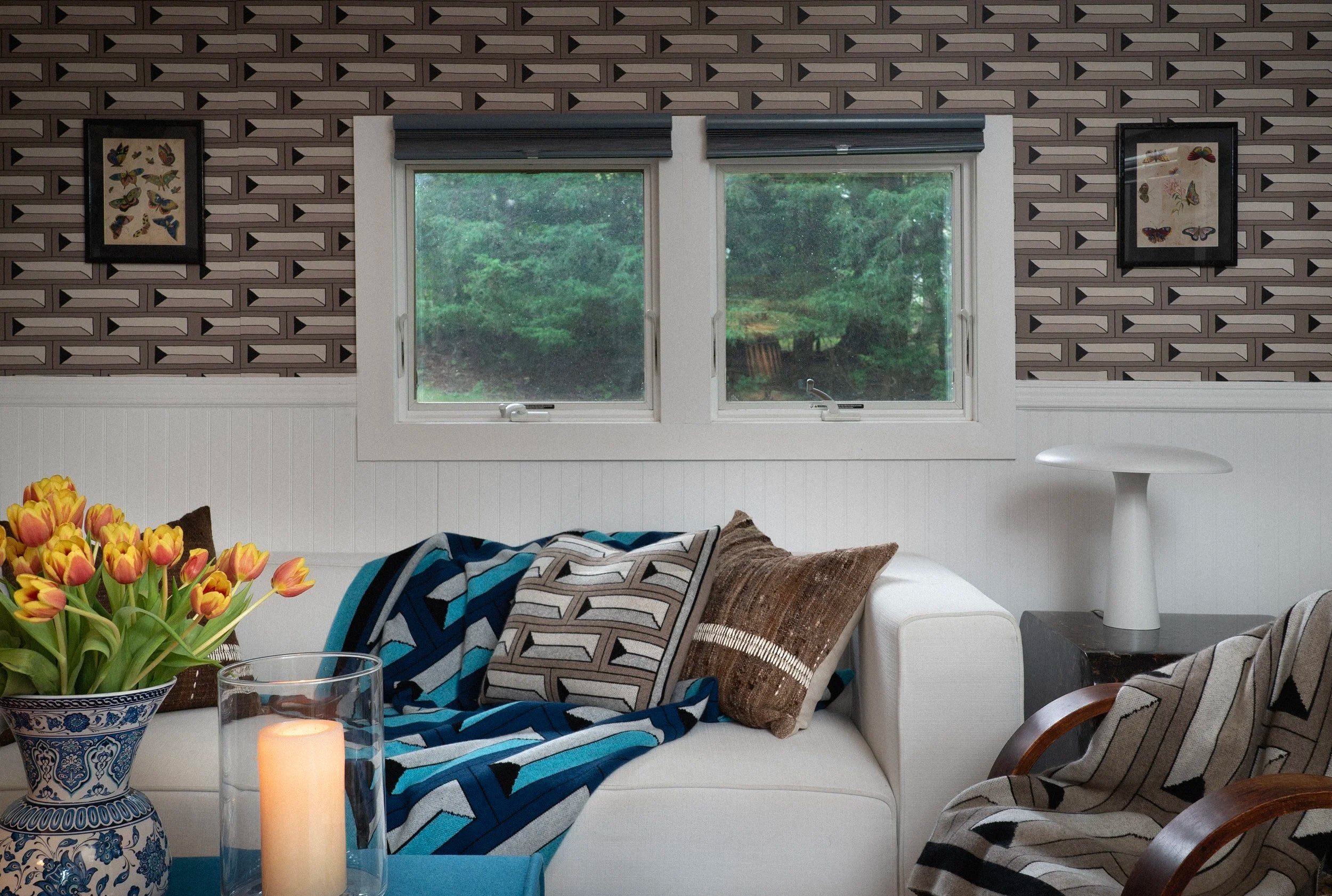 SAVED x Damien Nicolas Roux "Bricks & Shades" Wallpapers