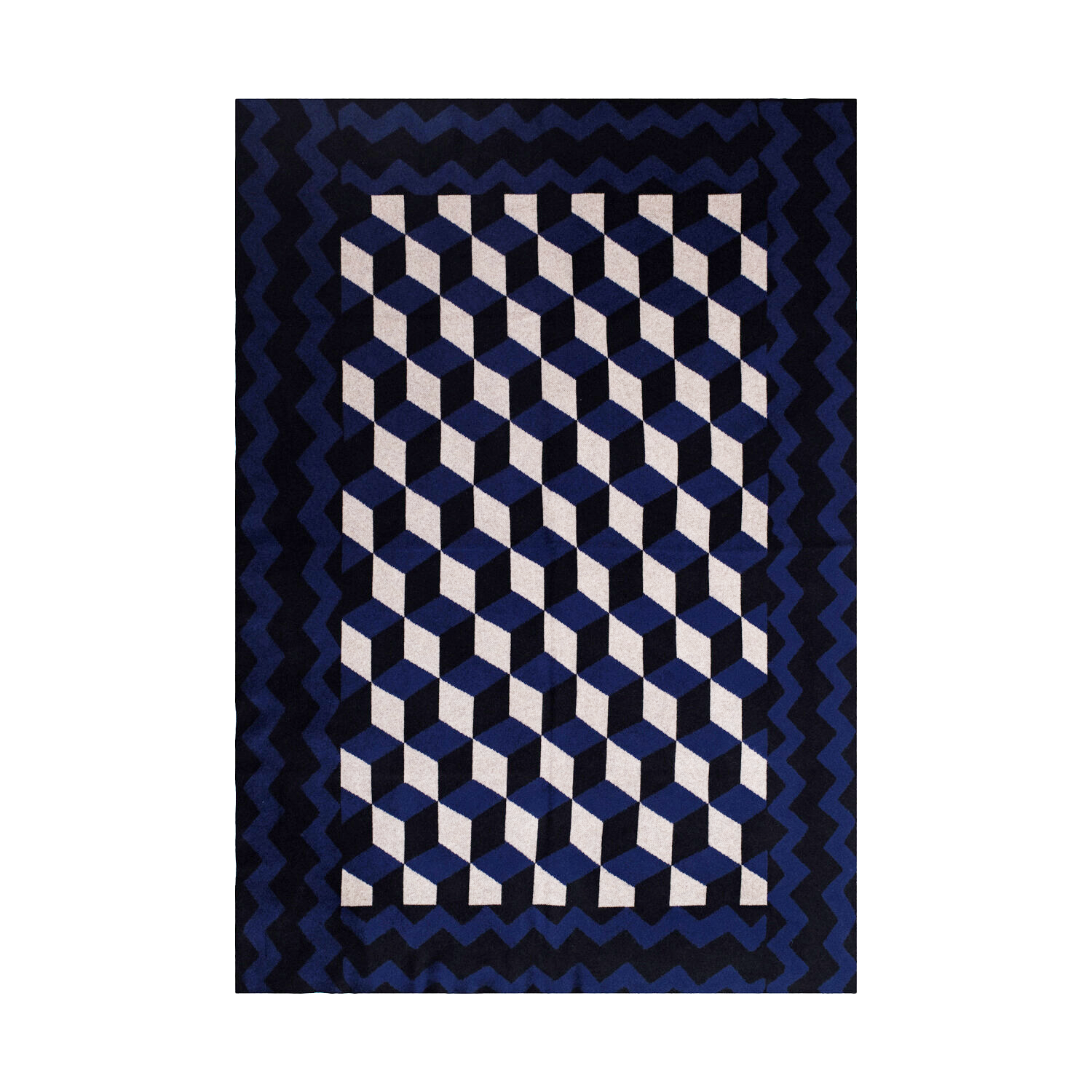 Amish Blocks Cashmere Blanket