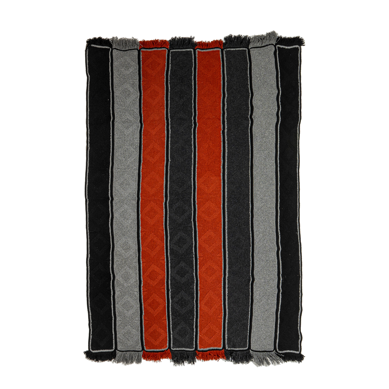 Bande Cashmere Knit Throw