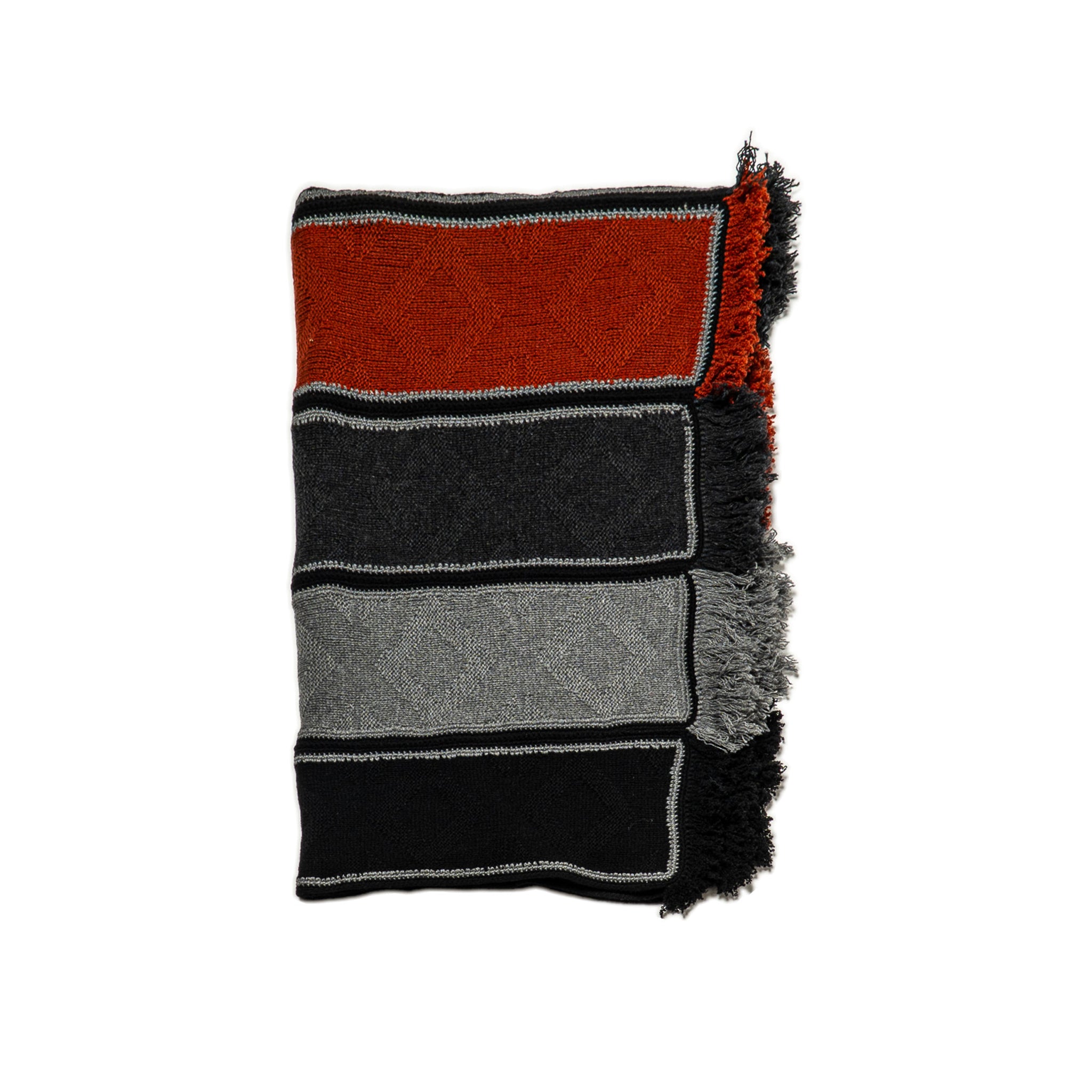Bande Cashmere Knit Throw