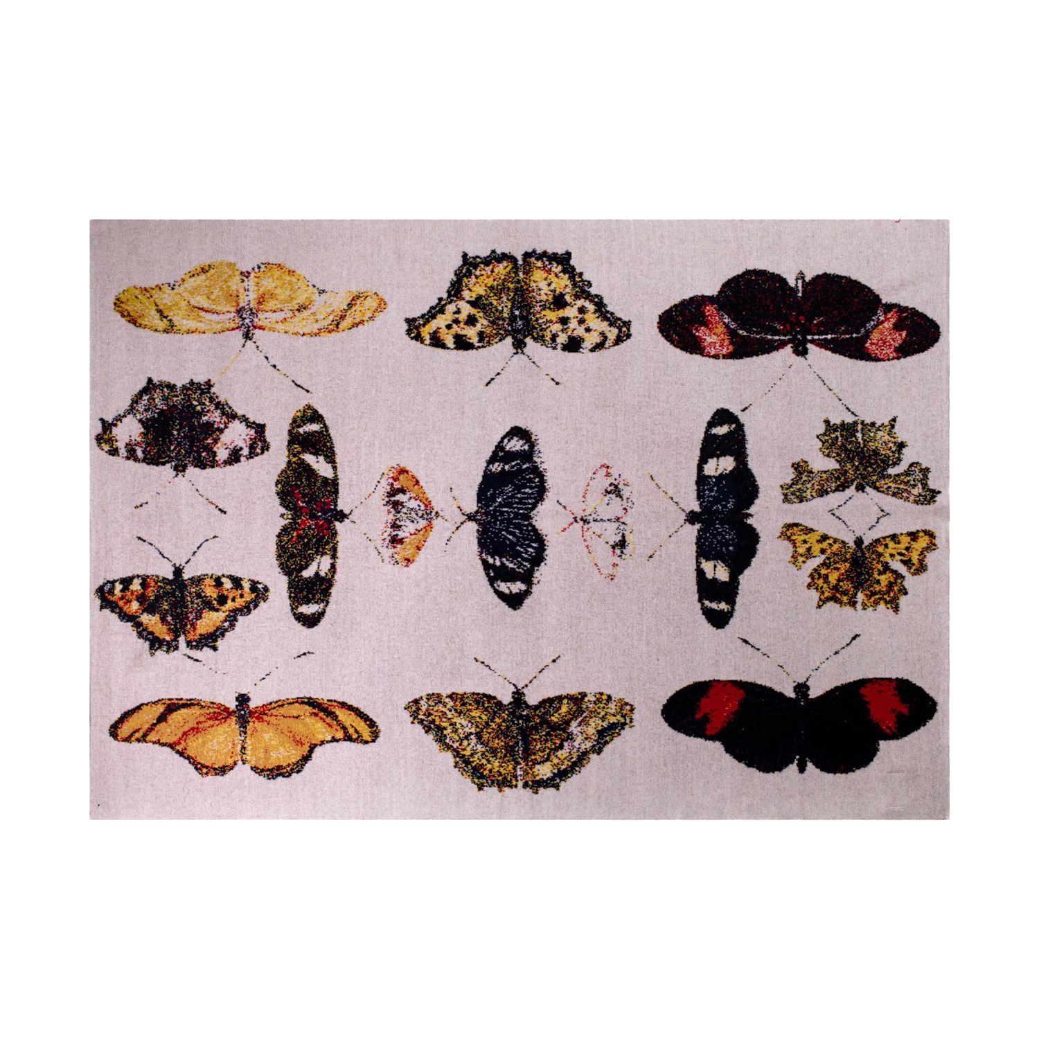 "PAPILLON" CASHMERE BLANKET