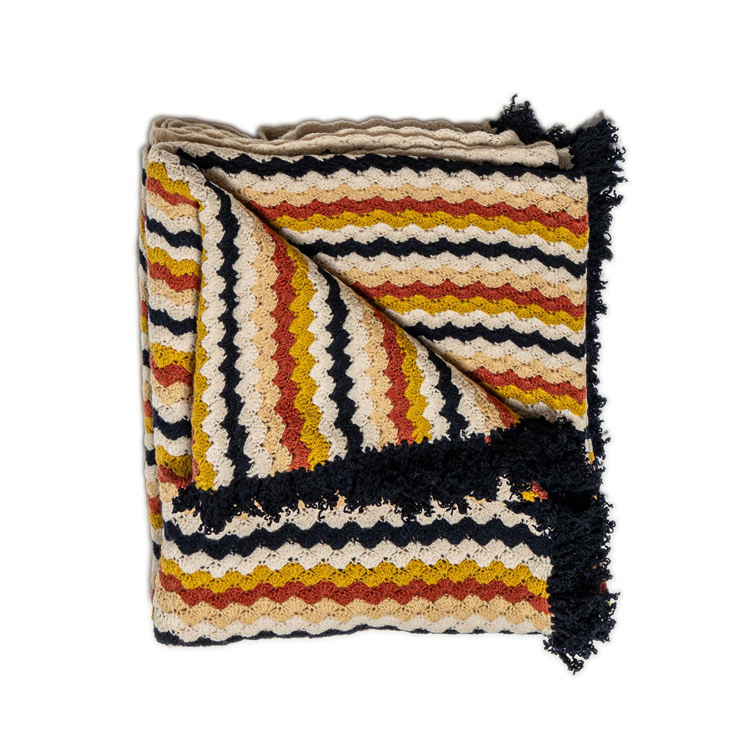 Petite Rayure Cashmere Blanket