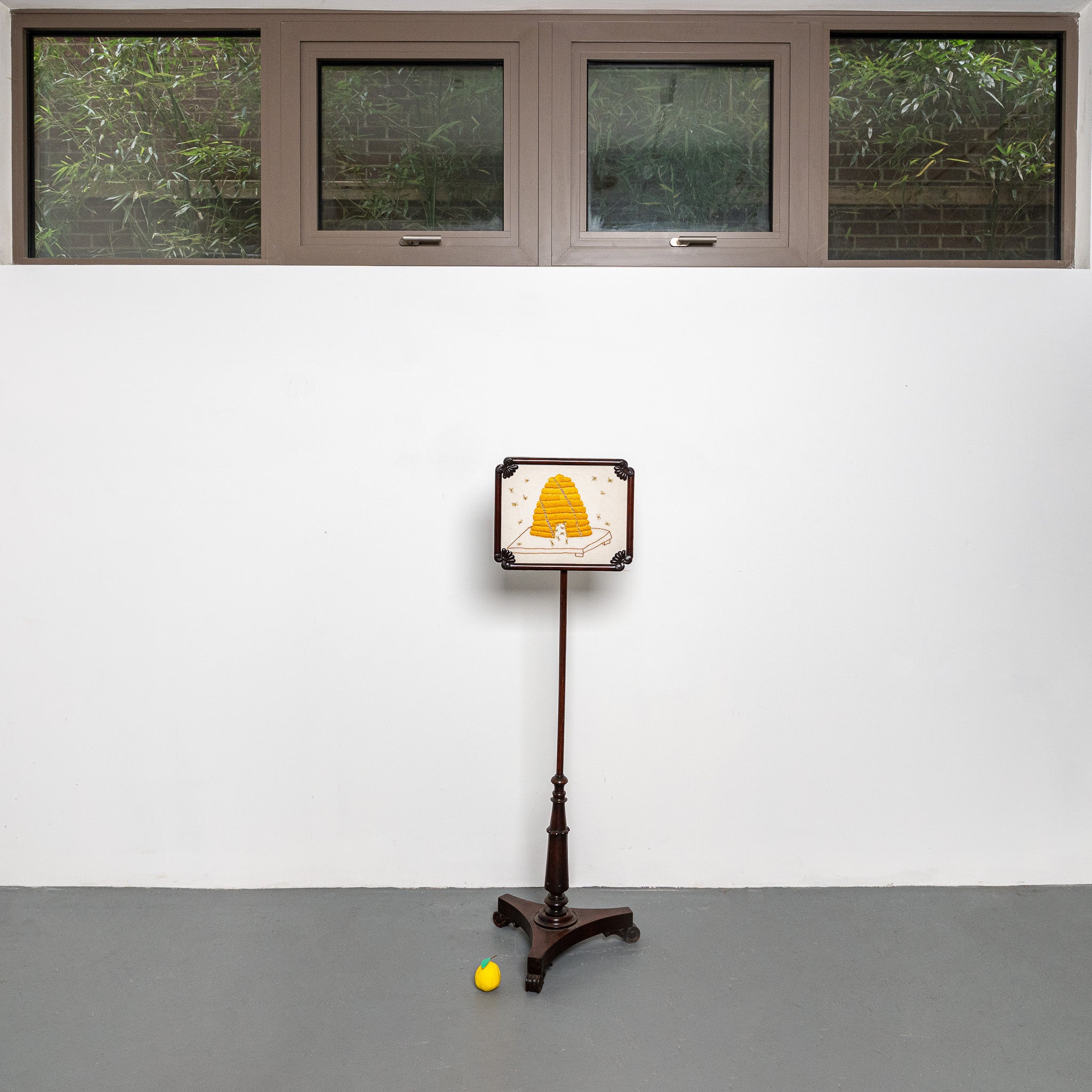 "BEE KEEP" FIRE SCREEN (2025) By SEAN McNANNEY