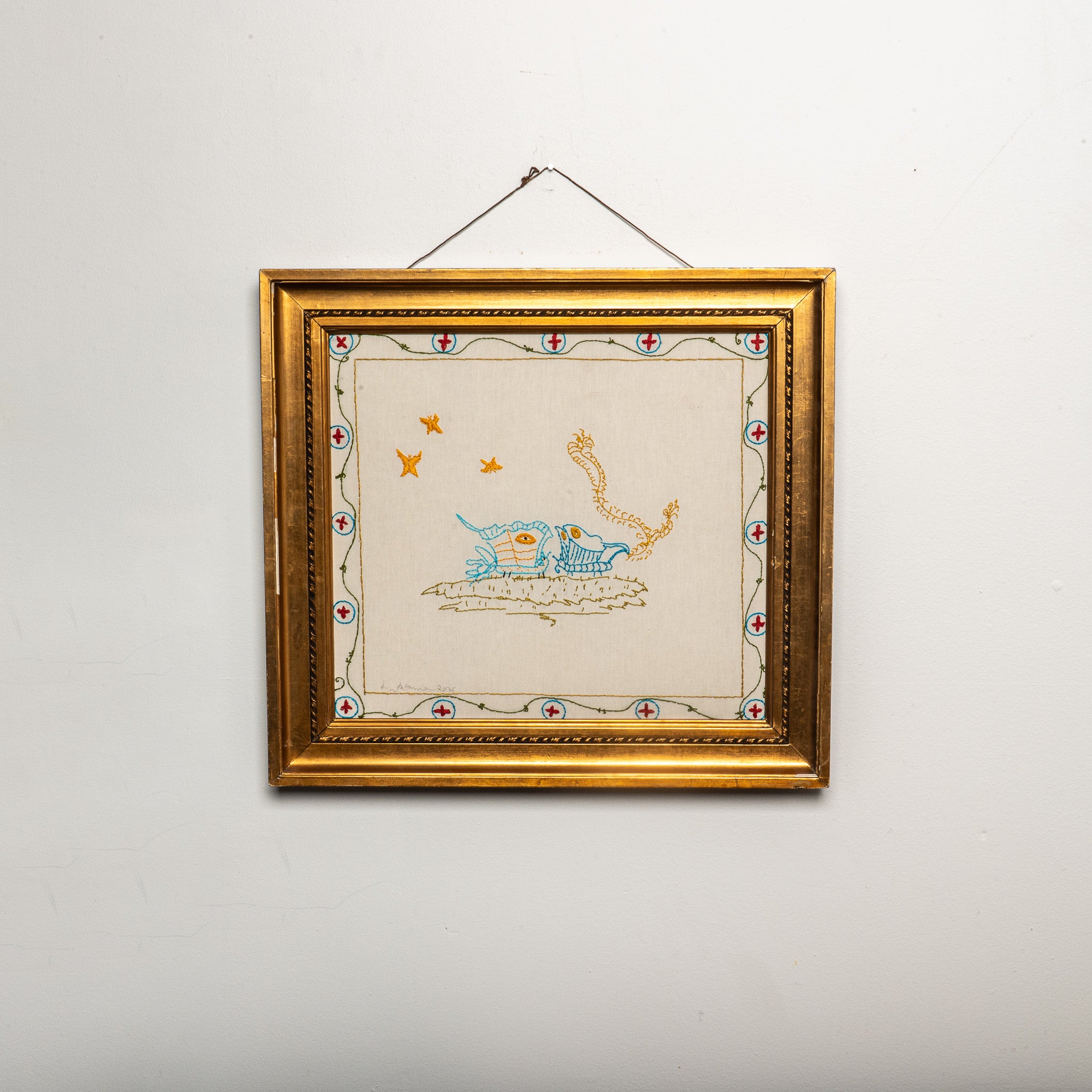 "KELEBECKLER" (2025) EMBROIDERY BY SEAN McNANNEY