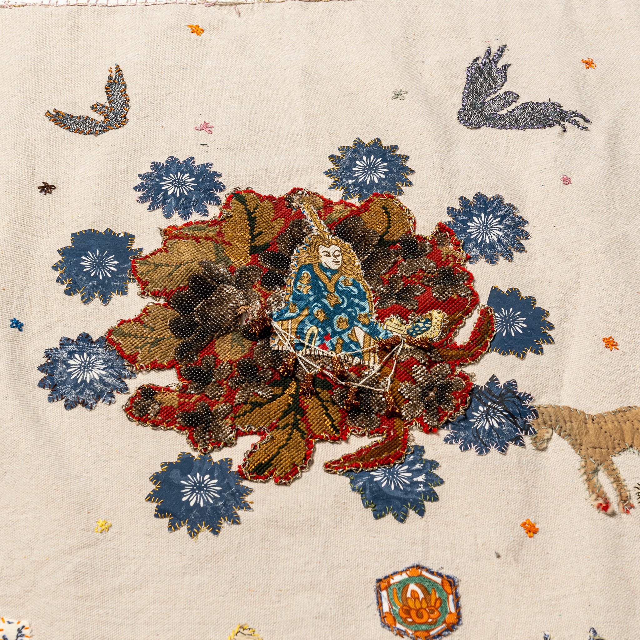 "LA LUNA" TAPESTRY (2025) BY SEAN McNANNEY