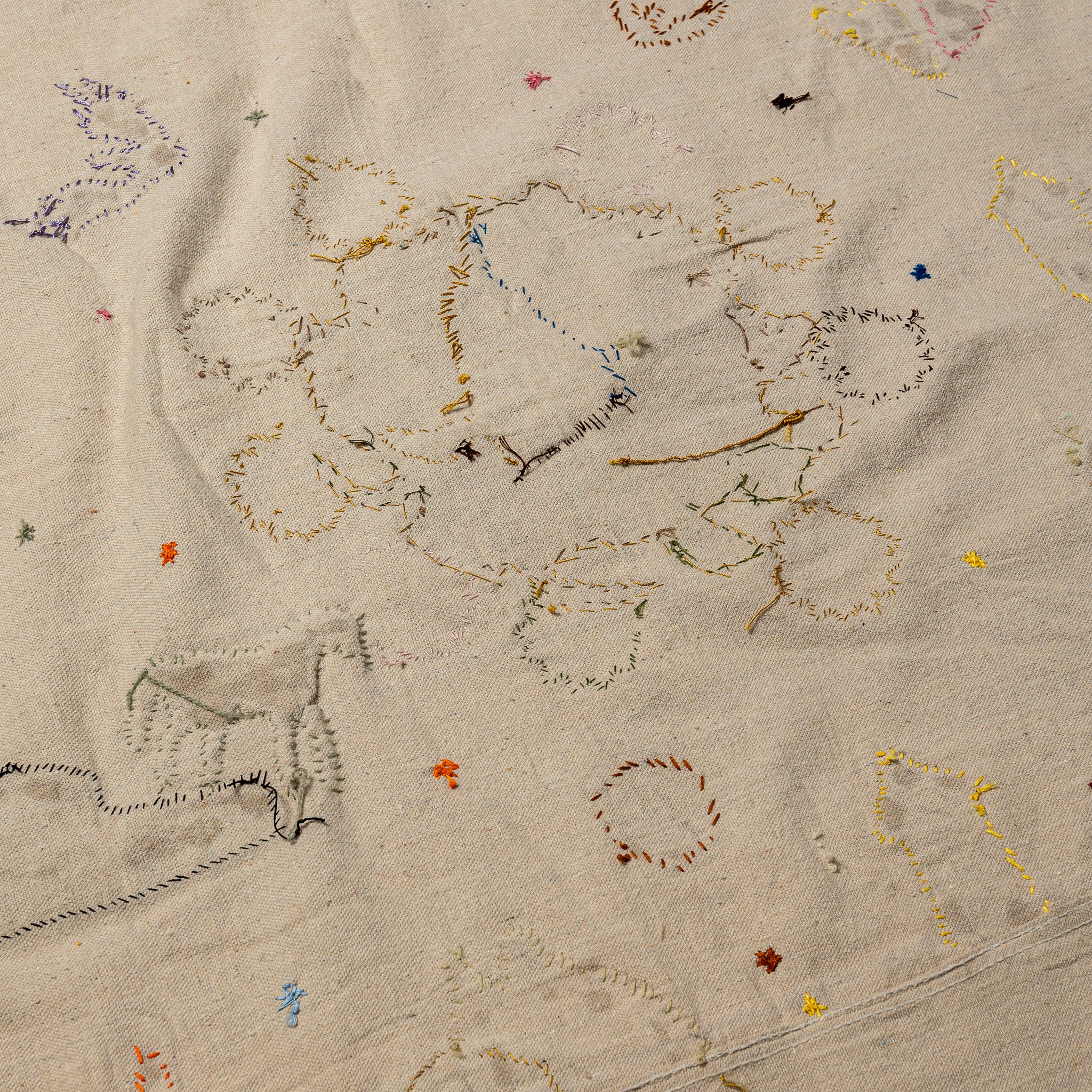 "LA LUNA" TAPESTRY (2025) BY SEAN McNANNEY