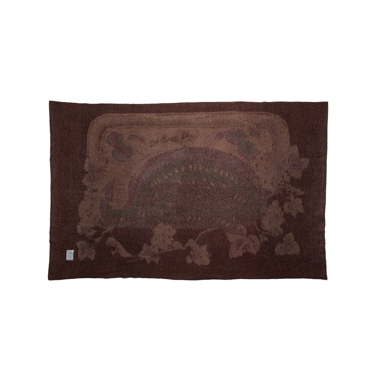 "SUMMER MELON" CASHMERE BLANKET