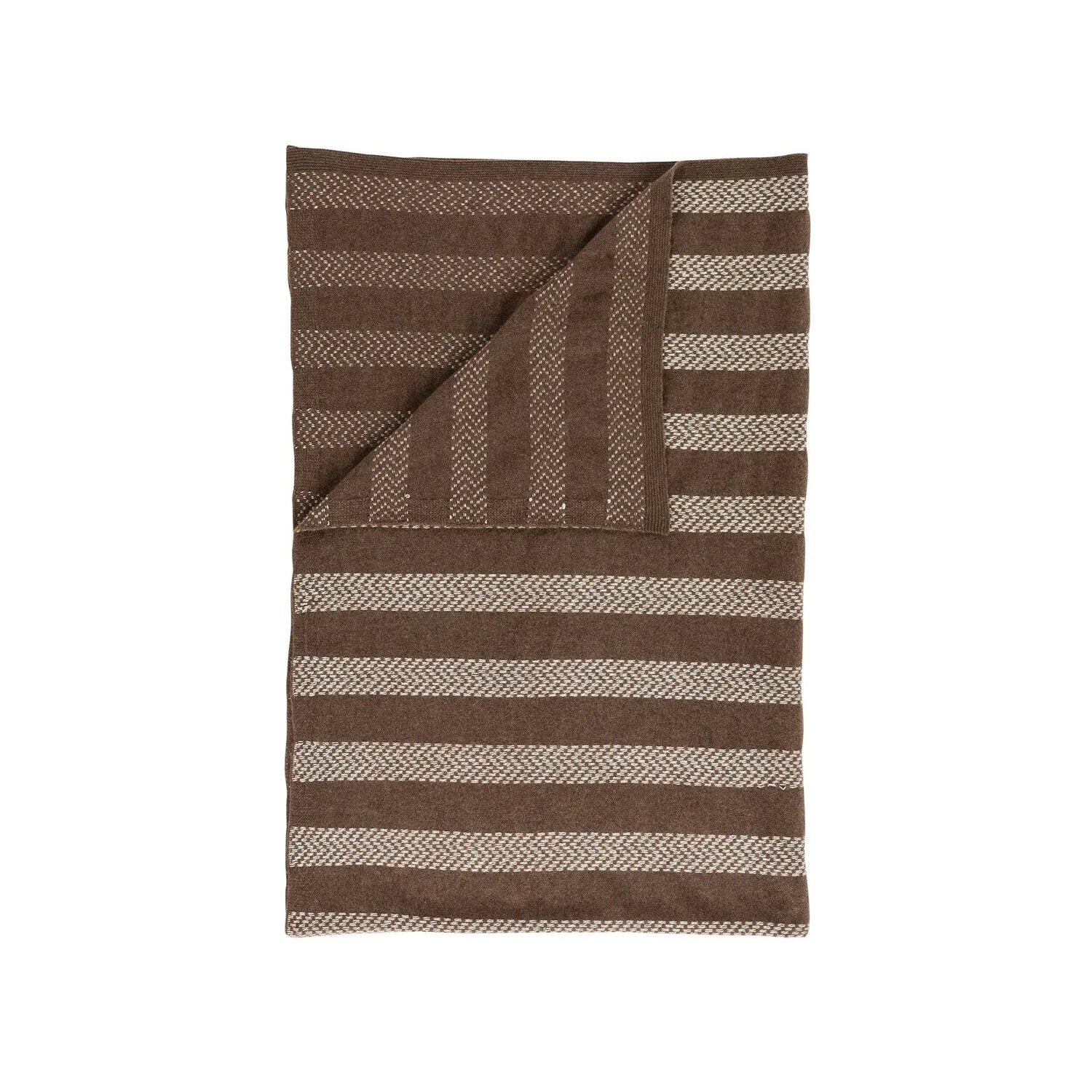 "Stitch Stripe" Cashmere Blend Blankets