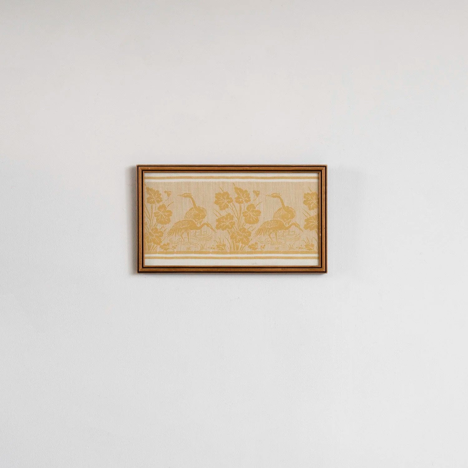 TEXTILE WITH FRAGMENT WITH CRANES