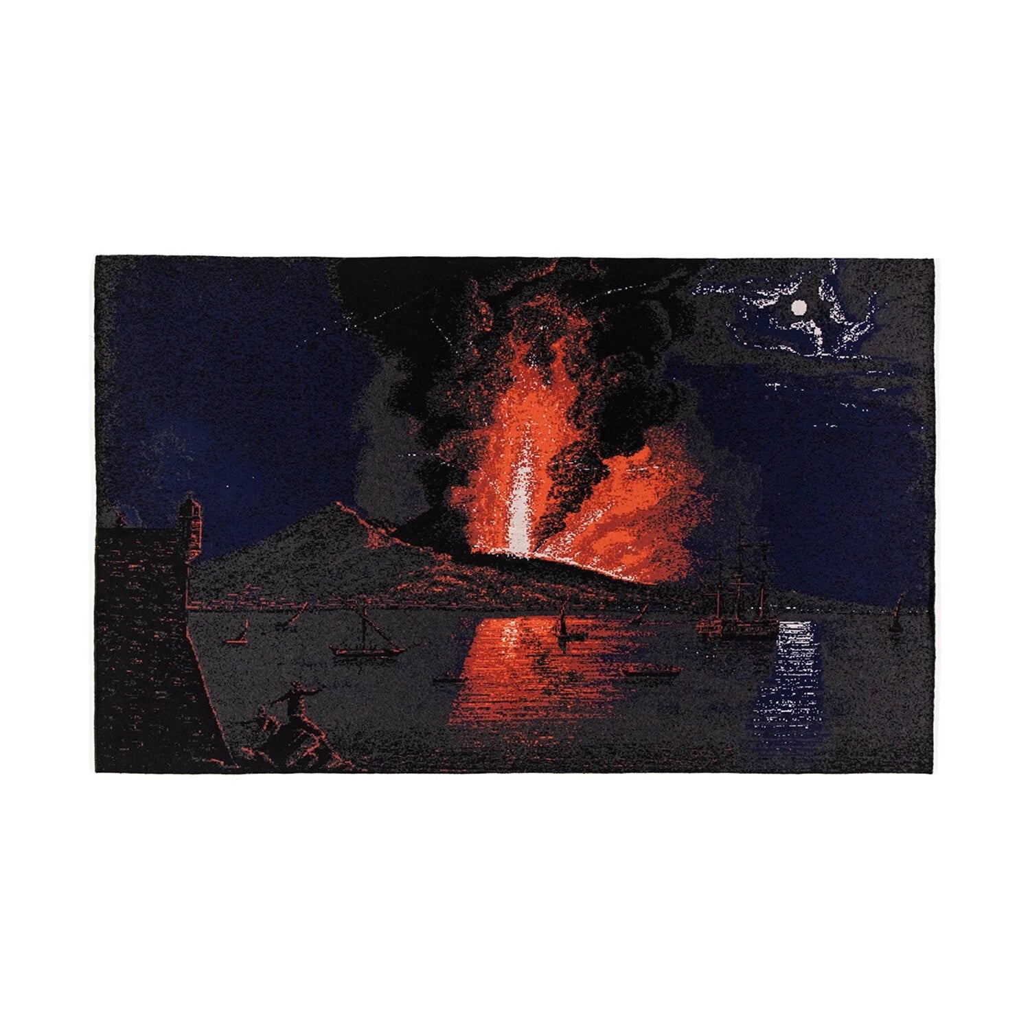 VESUVIUS Cashmere Blanket
