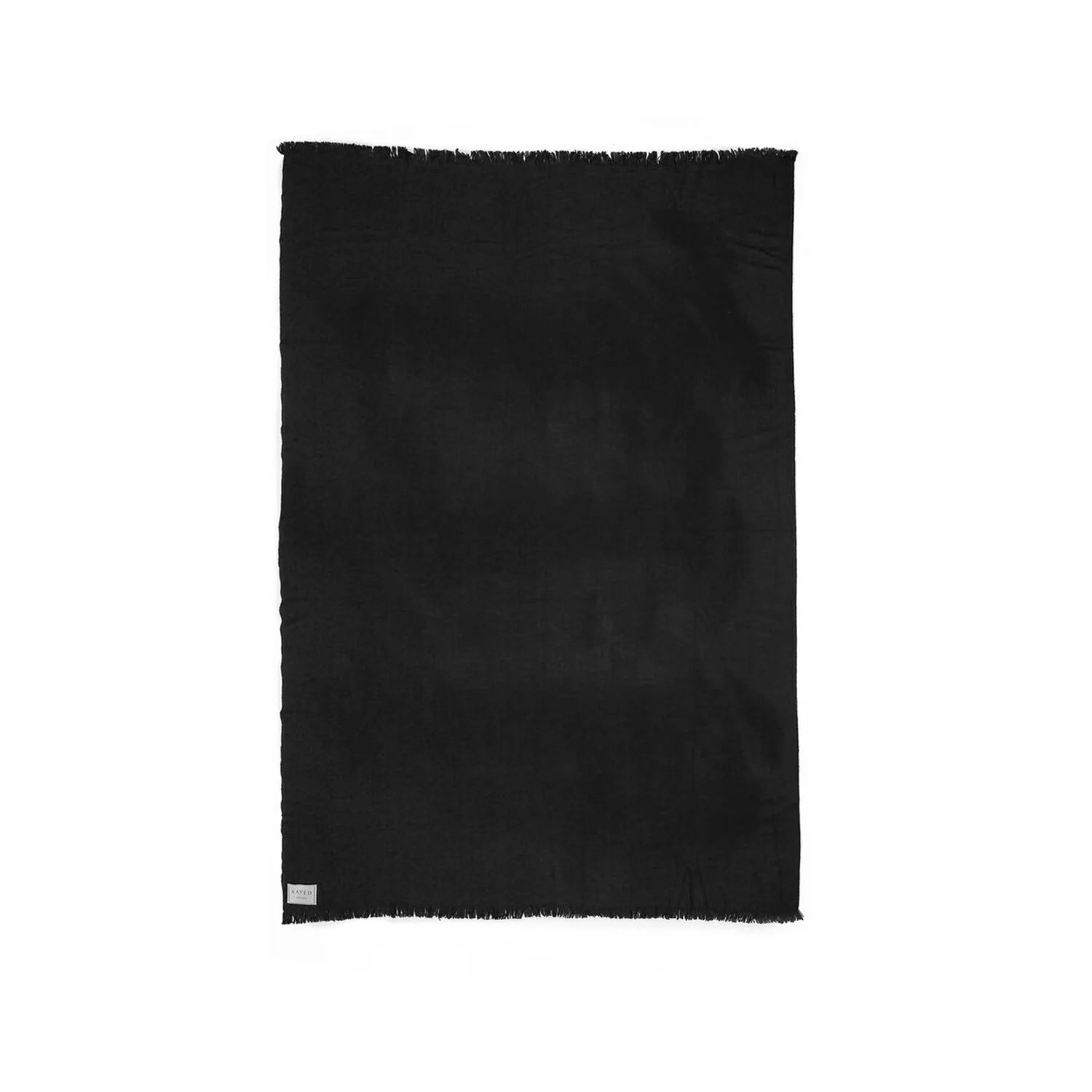 Fringed Solid Woven Cashmere Throws