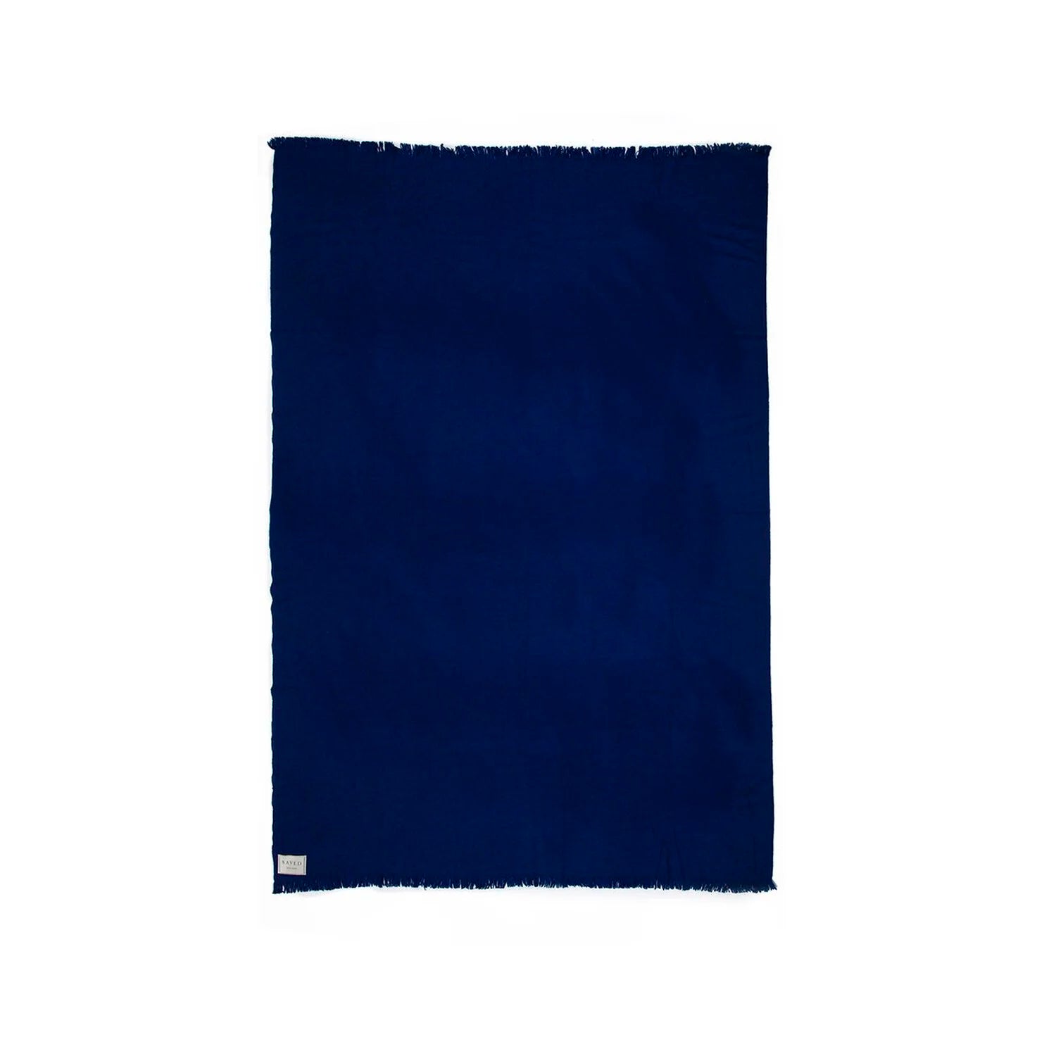 Fringed Solid Woven Cashmere Throws