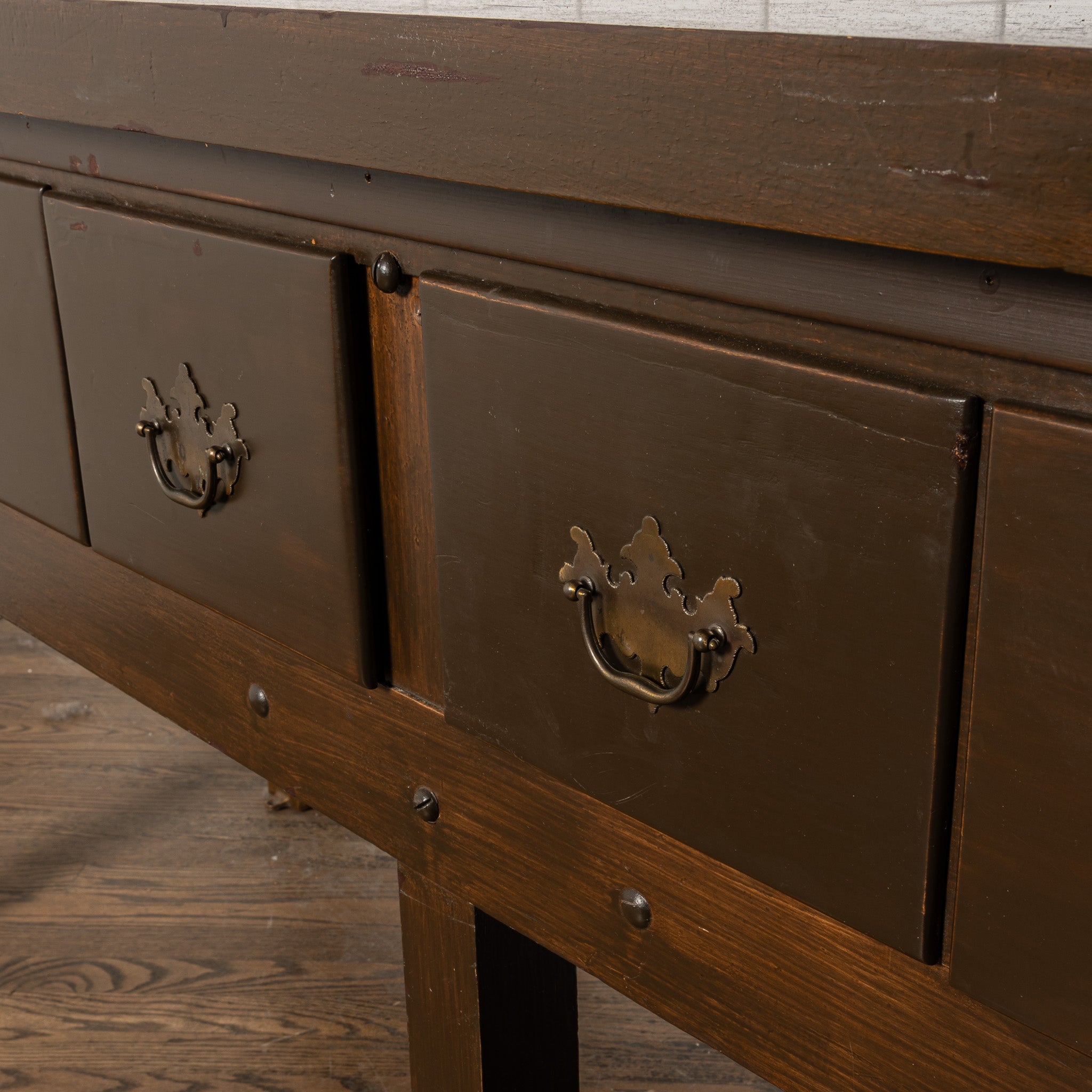 Early 20th century English console from a great ships dinning hall