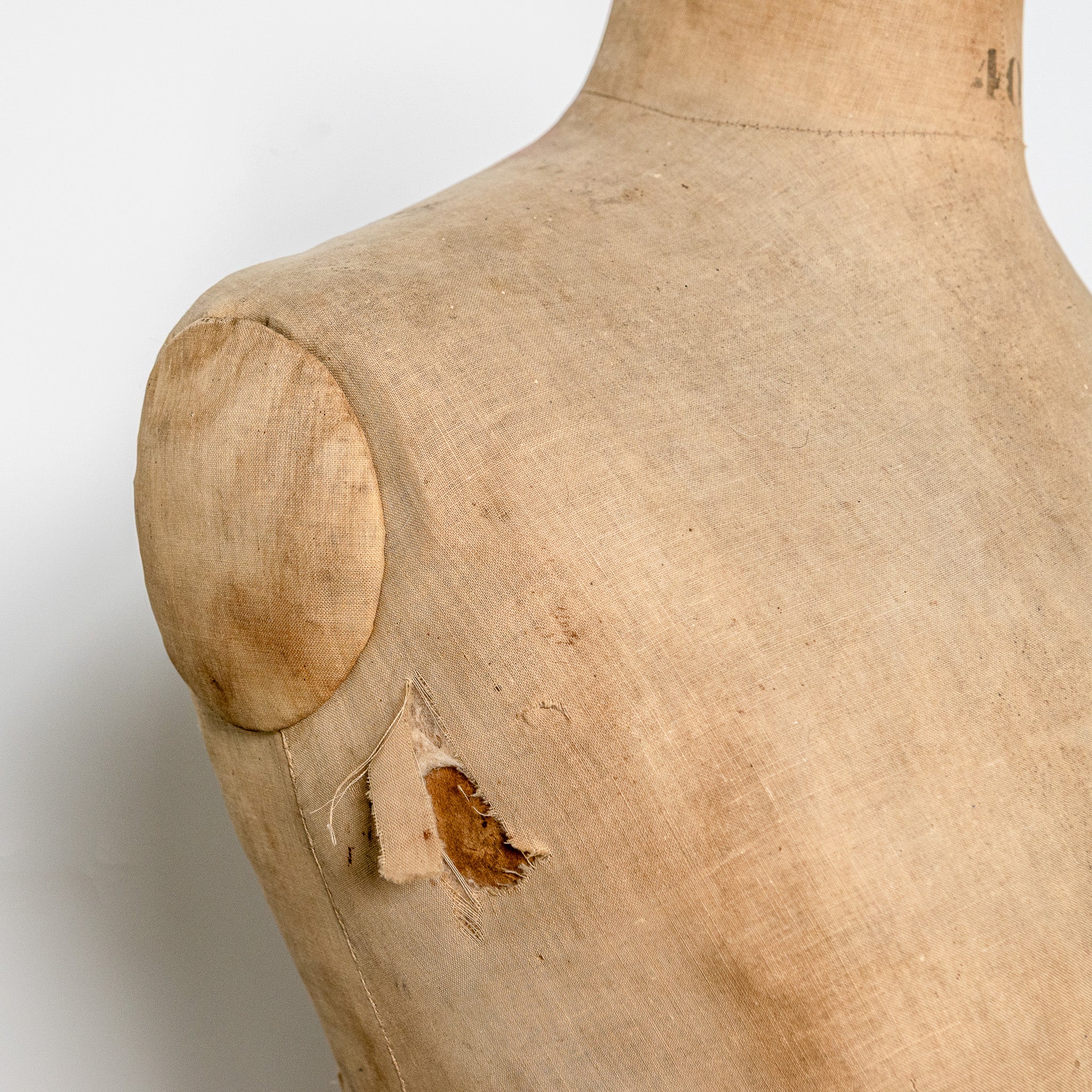 18th century American dress form