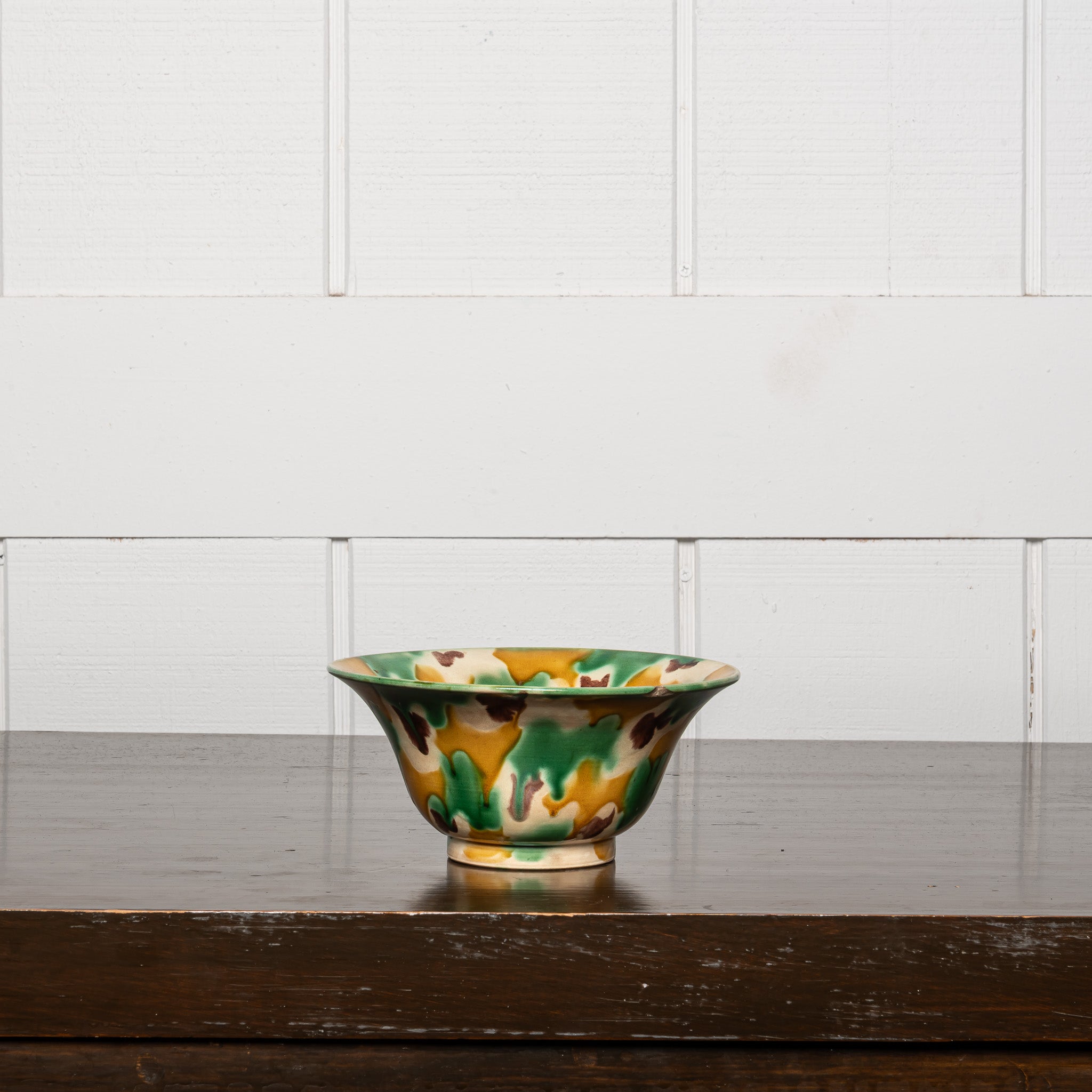 Chinese Spinach and Egg Bowl 19th century