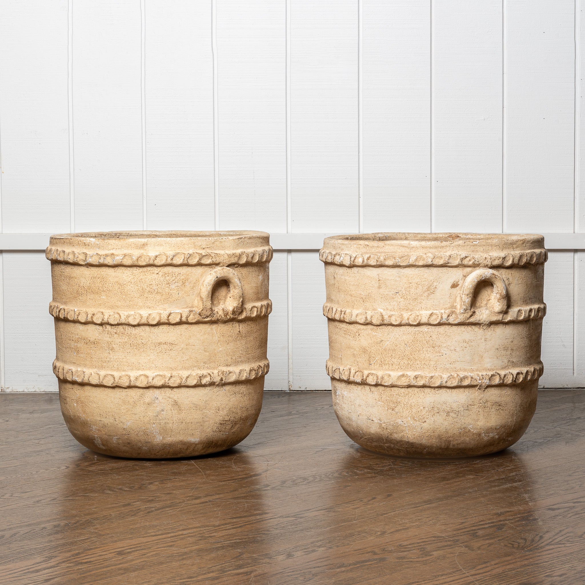 Pair of vintage Belgian planters